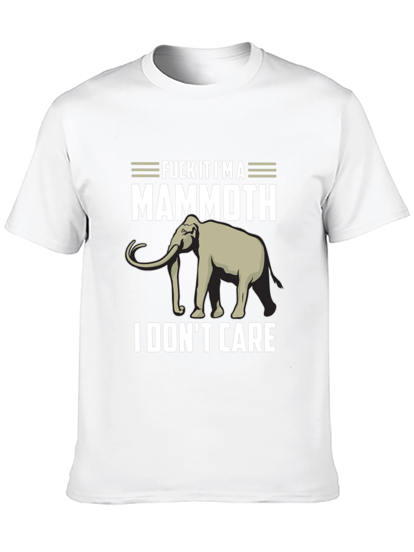 Mammoth Graphic Tee - I Dont Care T-Shirt