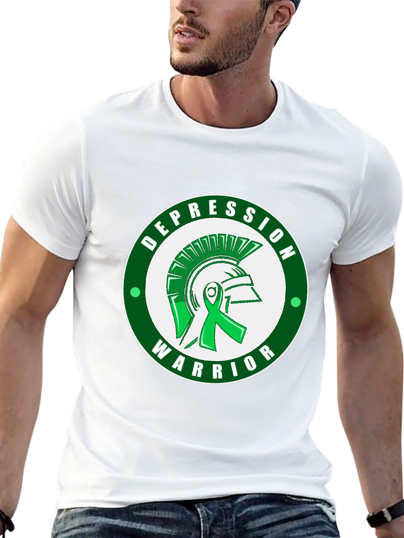 Depression Warrior T-Shirt - Mental Health Awareness Tee
