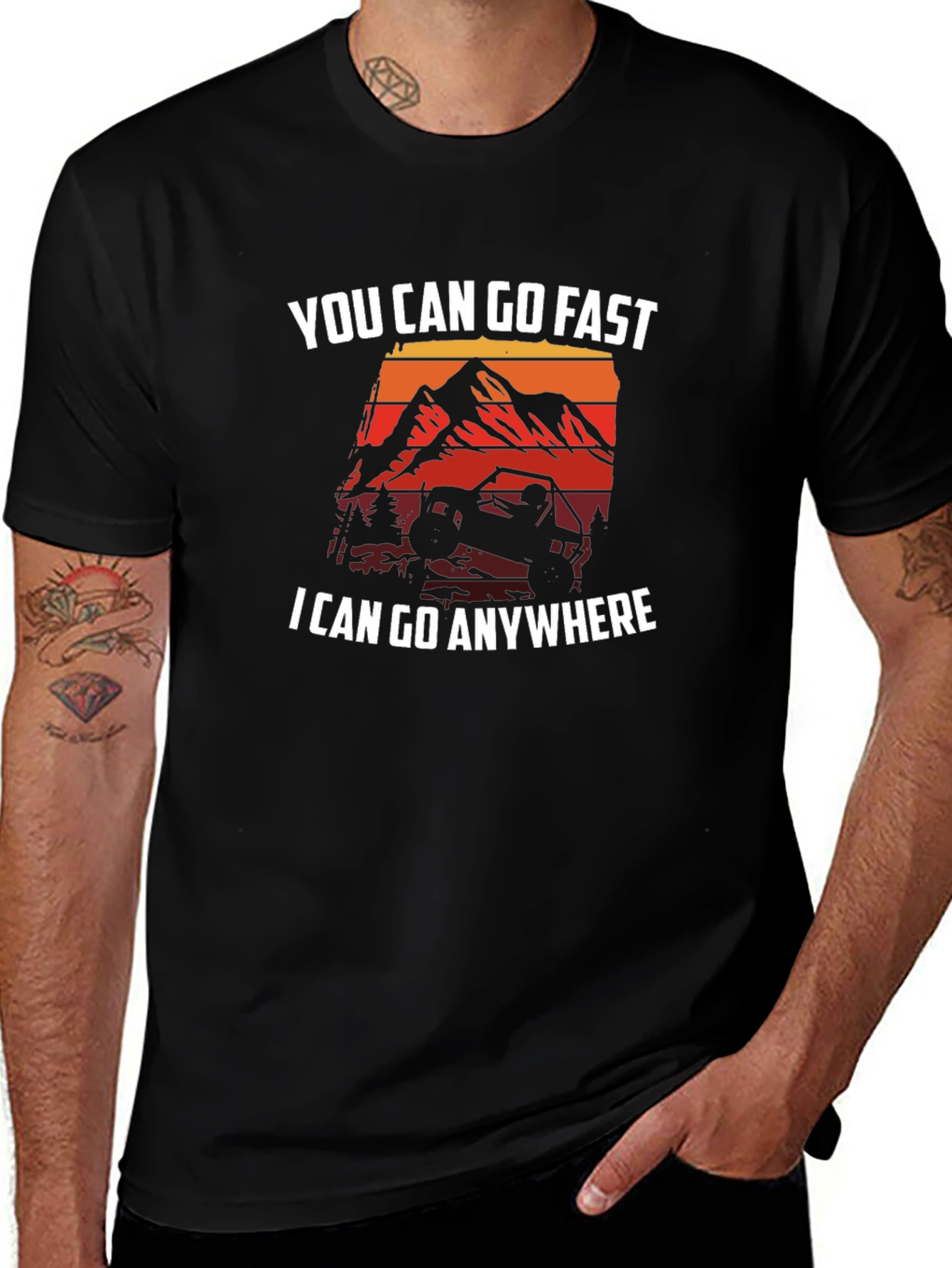 Off-Road Adventure Graphic T-Shirt
