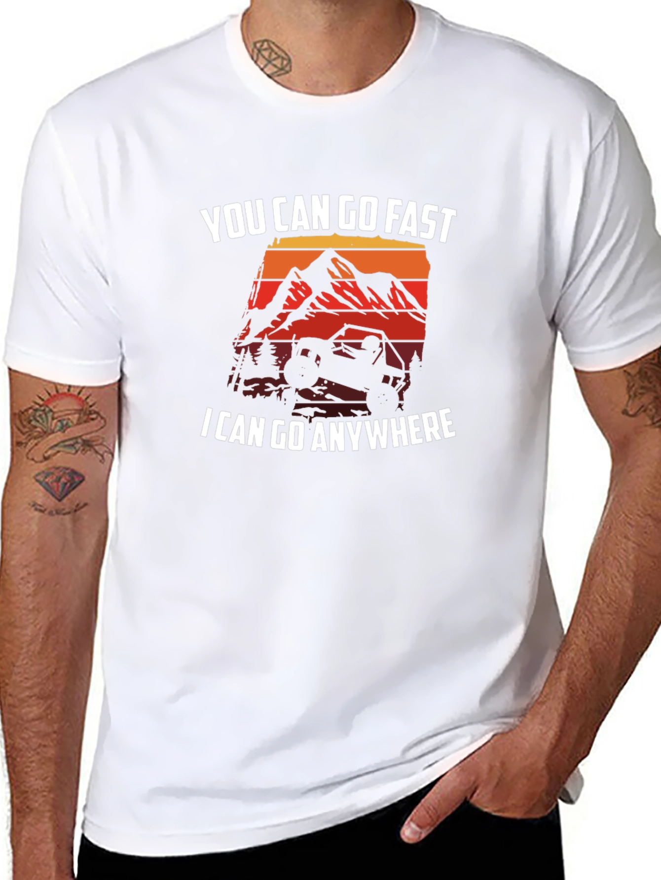 Off-Road Adventure Graphic T-Shirt