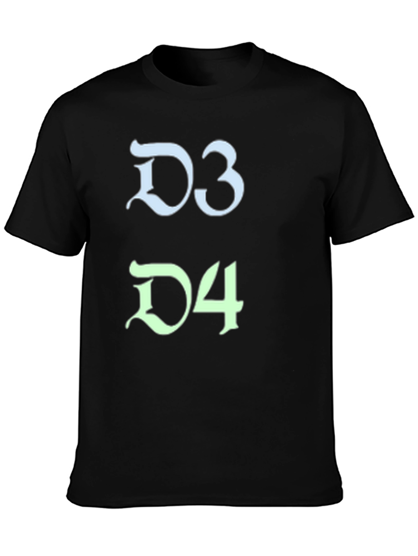 D3 D4 T-Shirt - Chess Player Gift