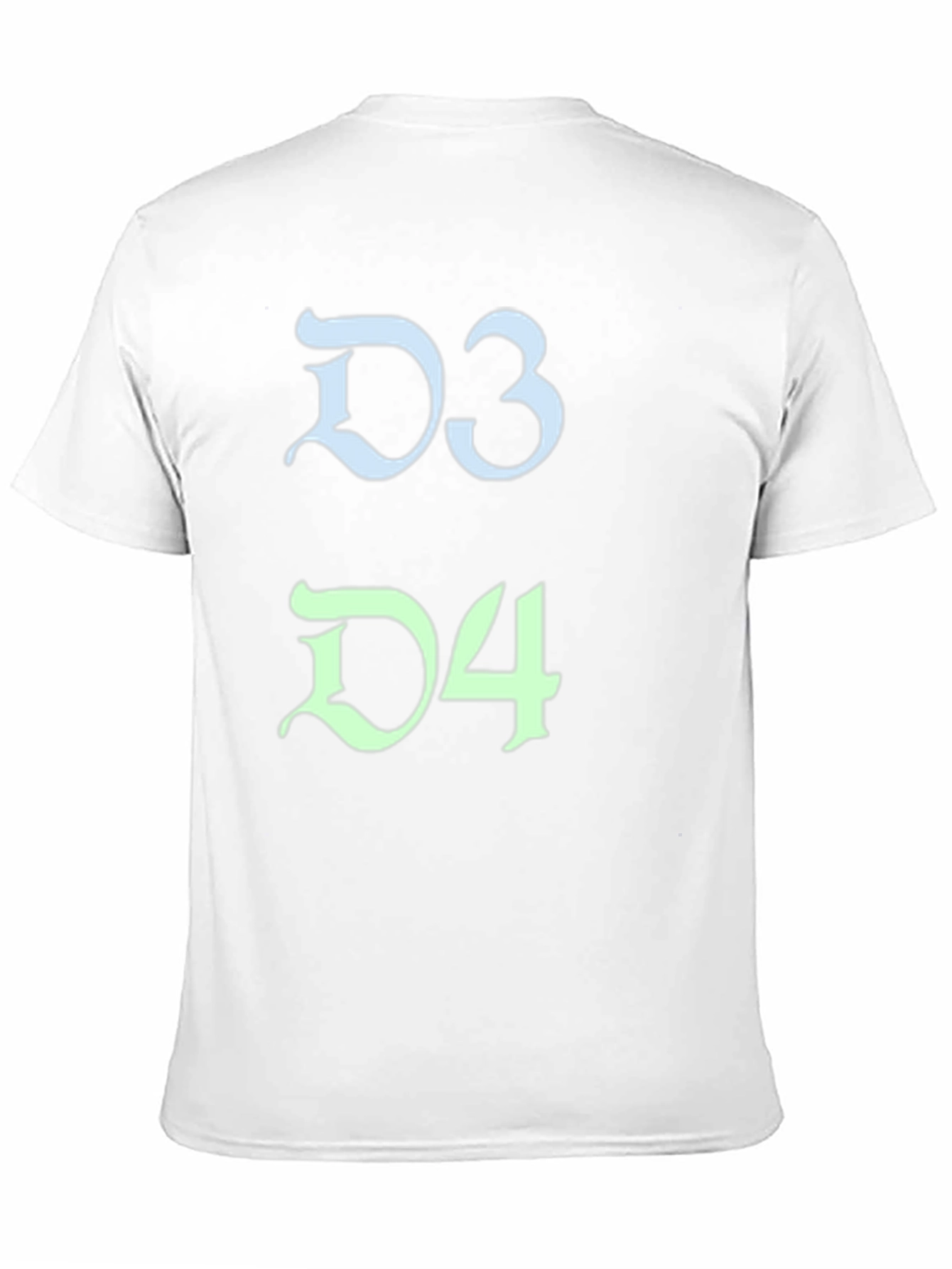 D3 D4 T-Shirt - Chess Player Gift