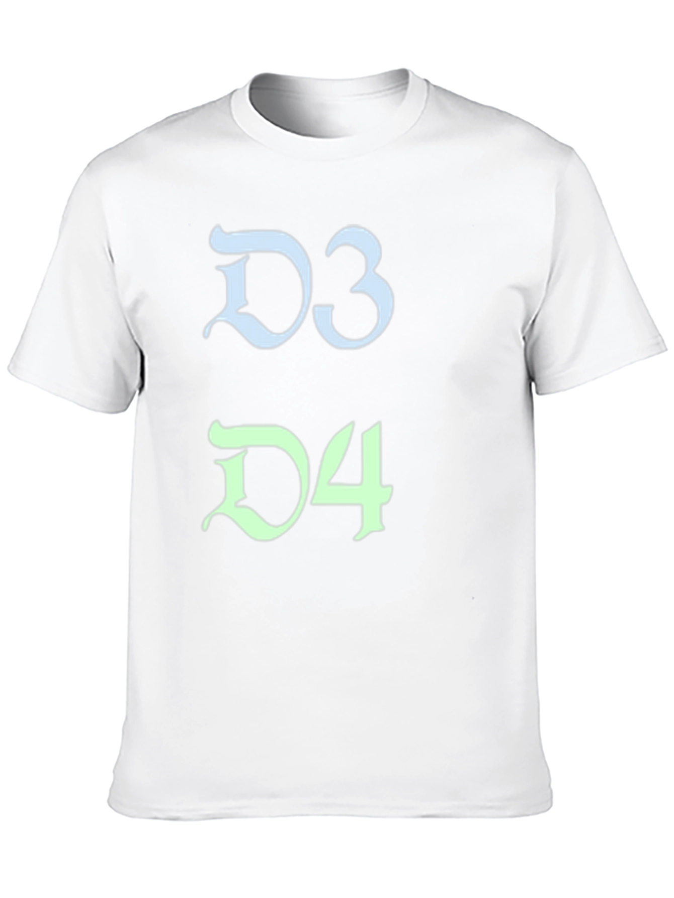 D3 D4 T-Shirt - Chess Player Gift