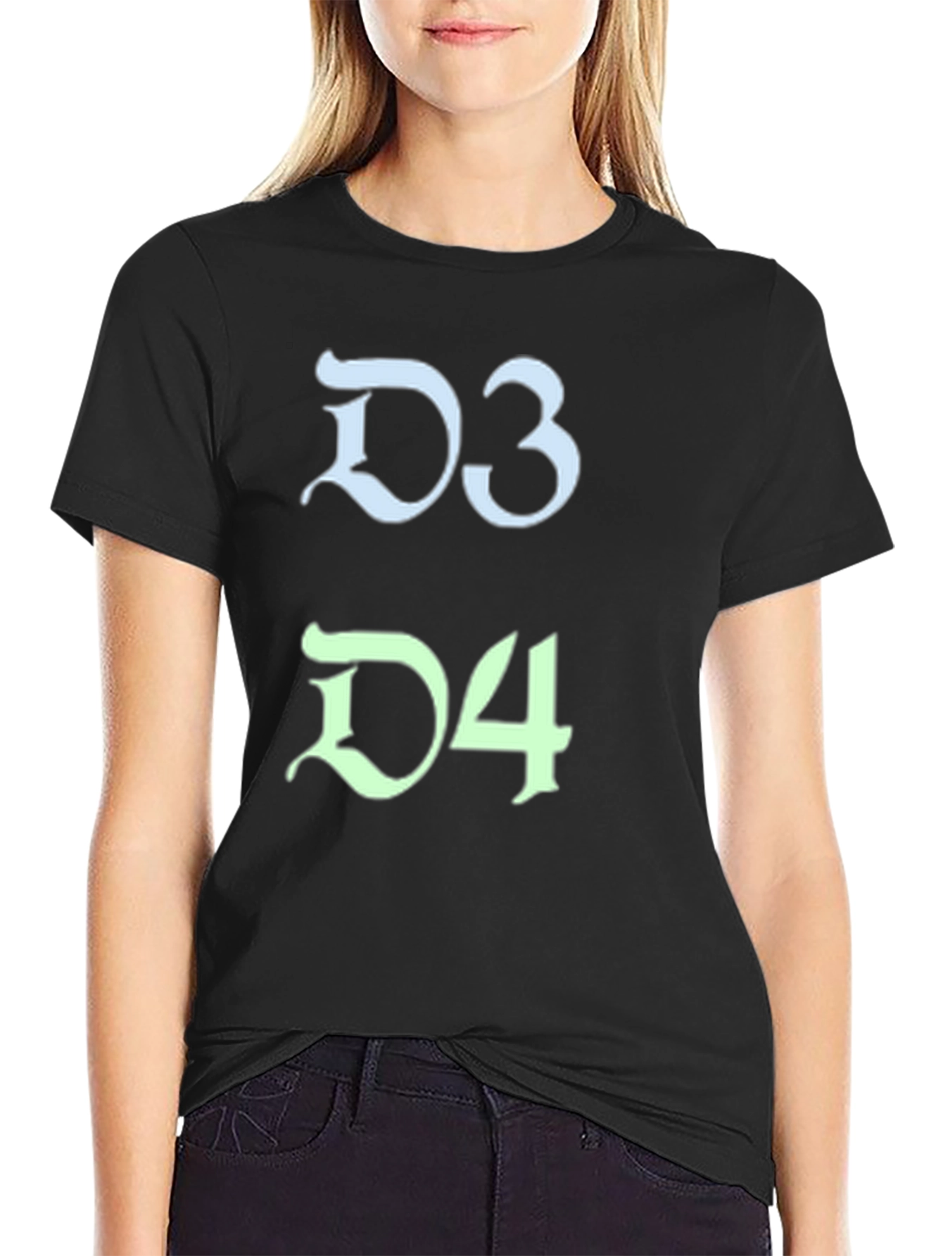 D3 D4 T-Shirt - Chess Player Gift