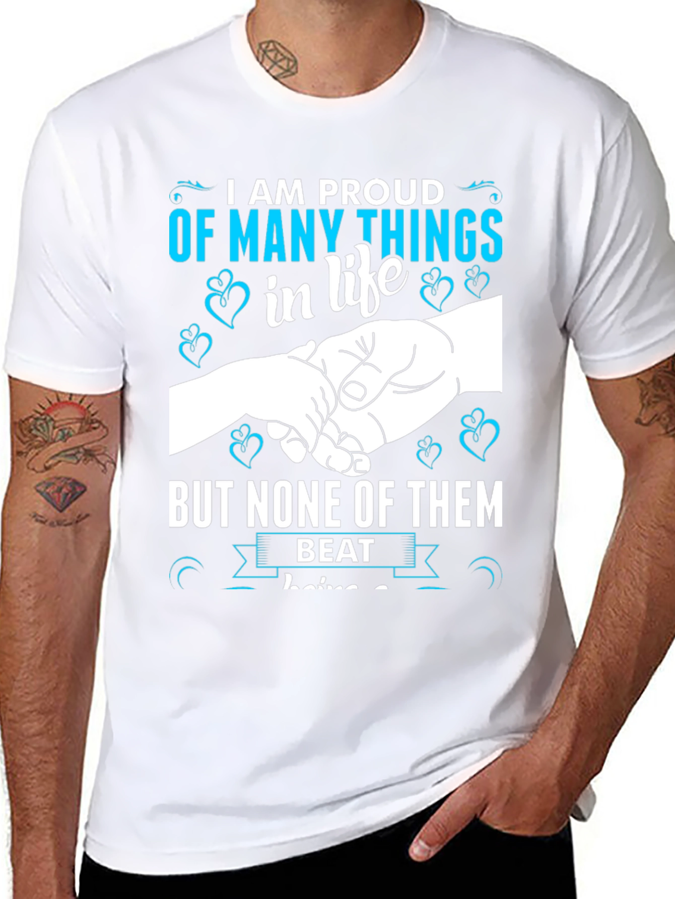 Proud Dad T-Shirt: Best Gift for Fathers