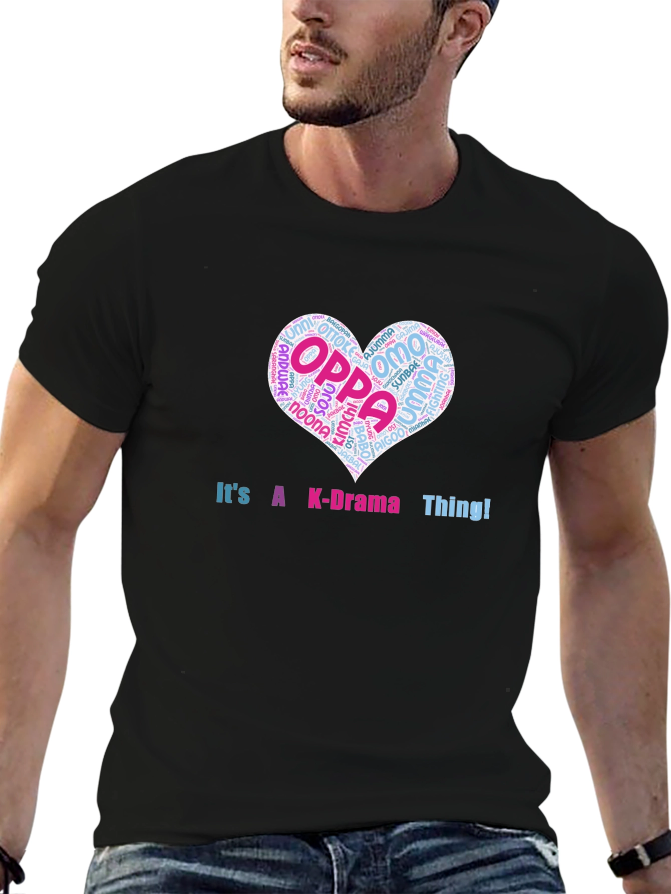 K-Drama Thing T-Shirt - Oppa Heart