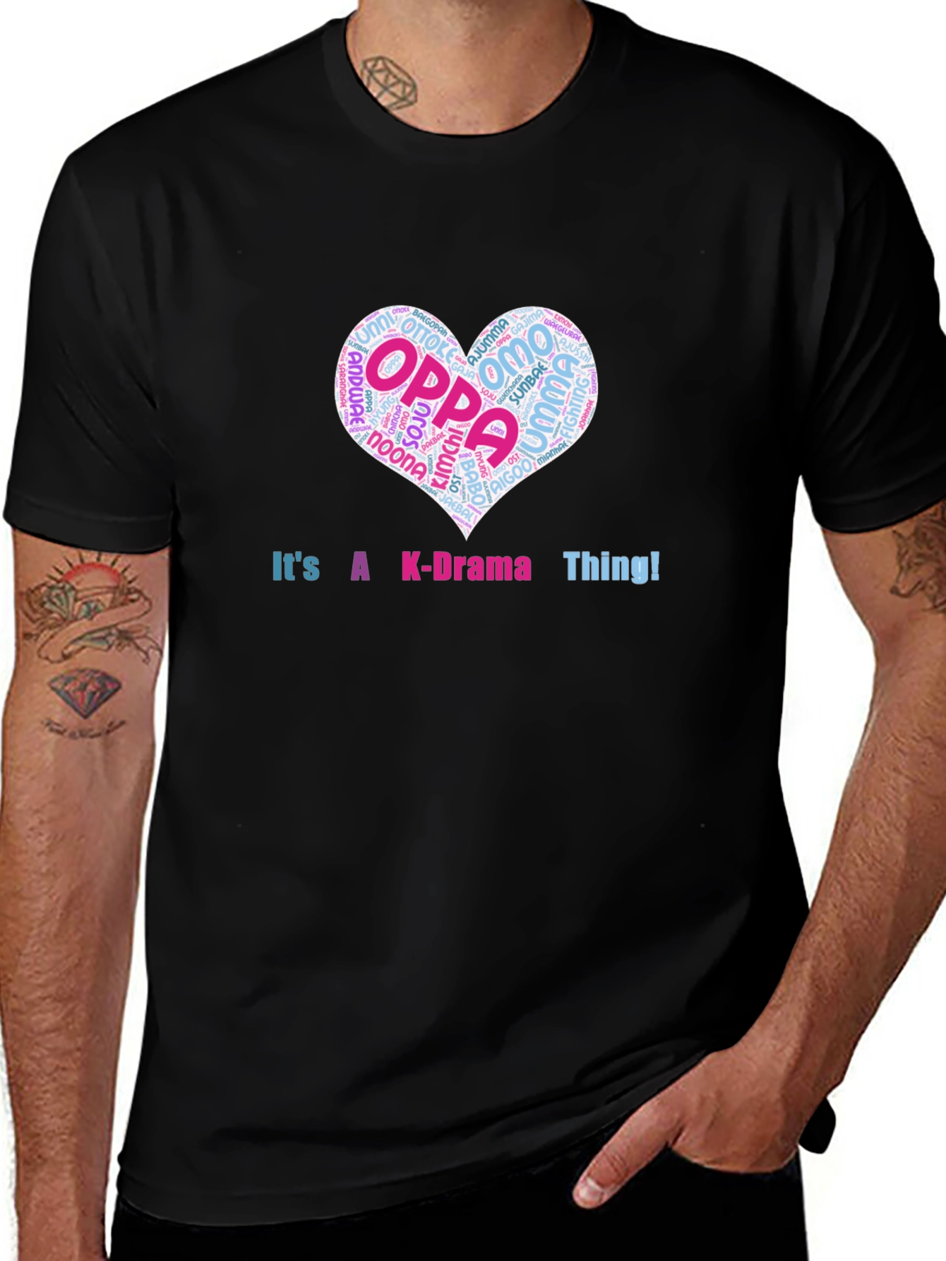 K-Drama Thing T-Shirt - Oppa Heart