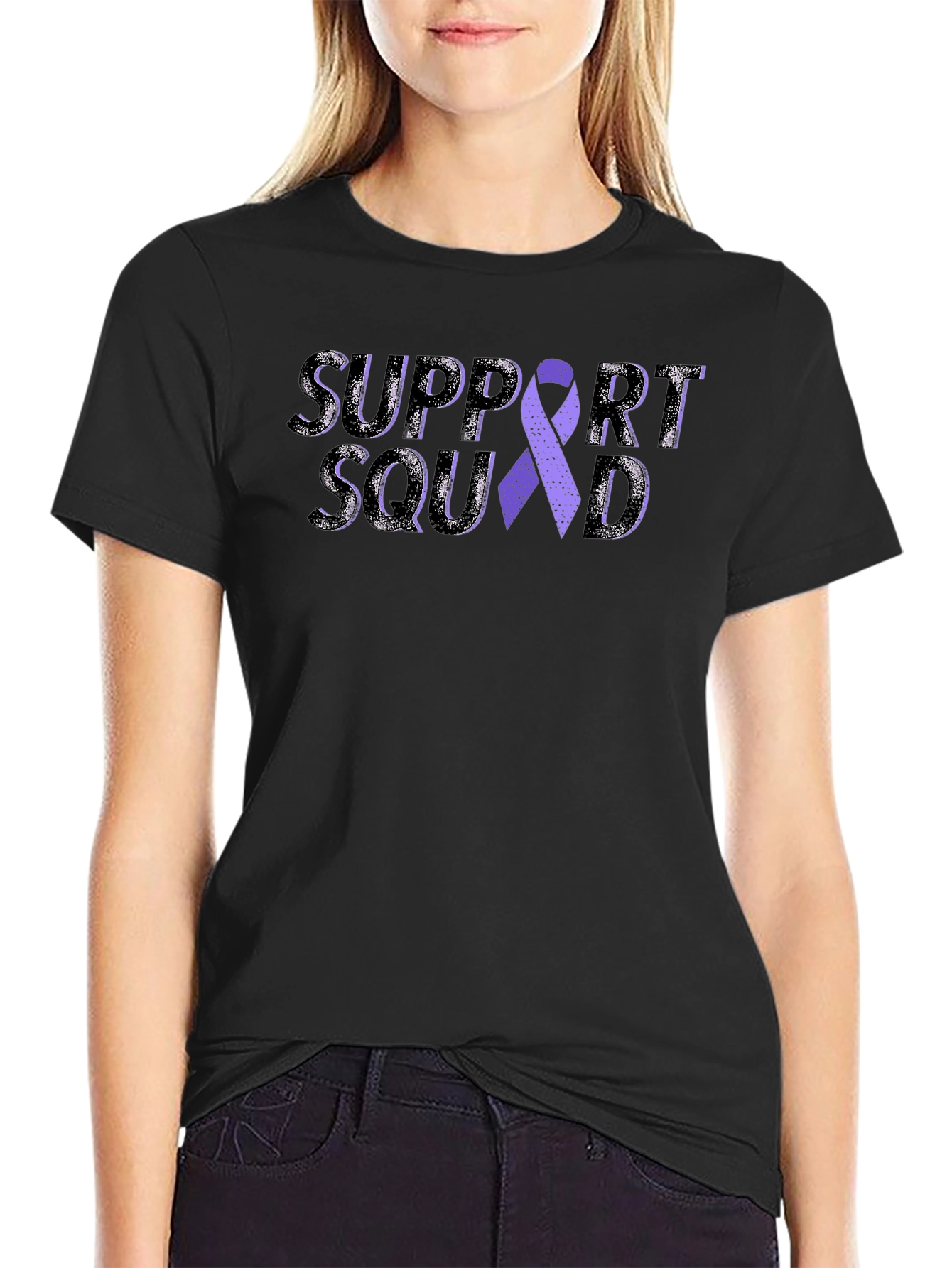 Support Squad Awareness Ribbon T-Shirt