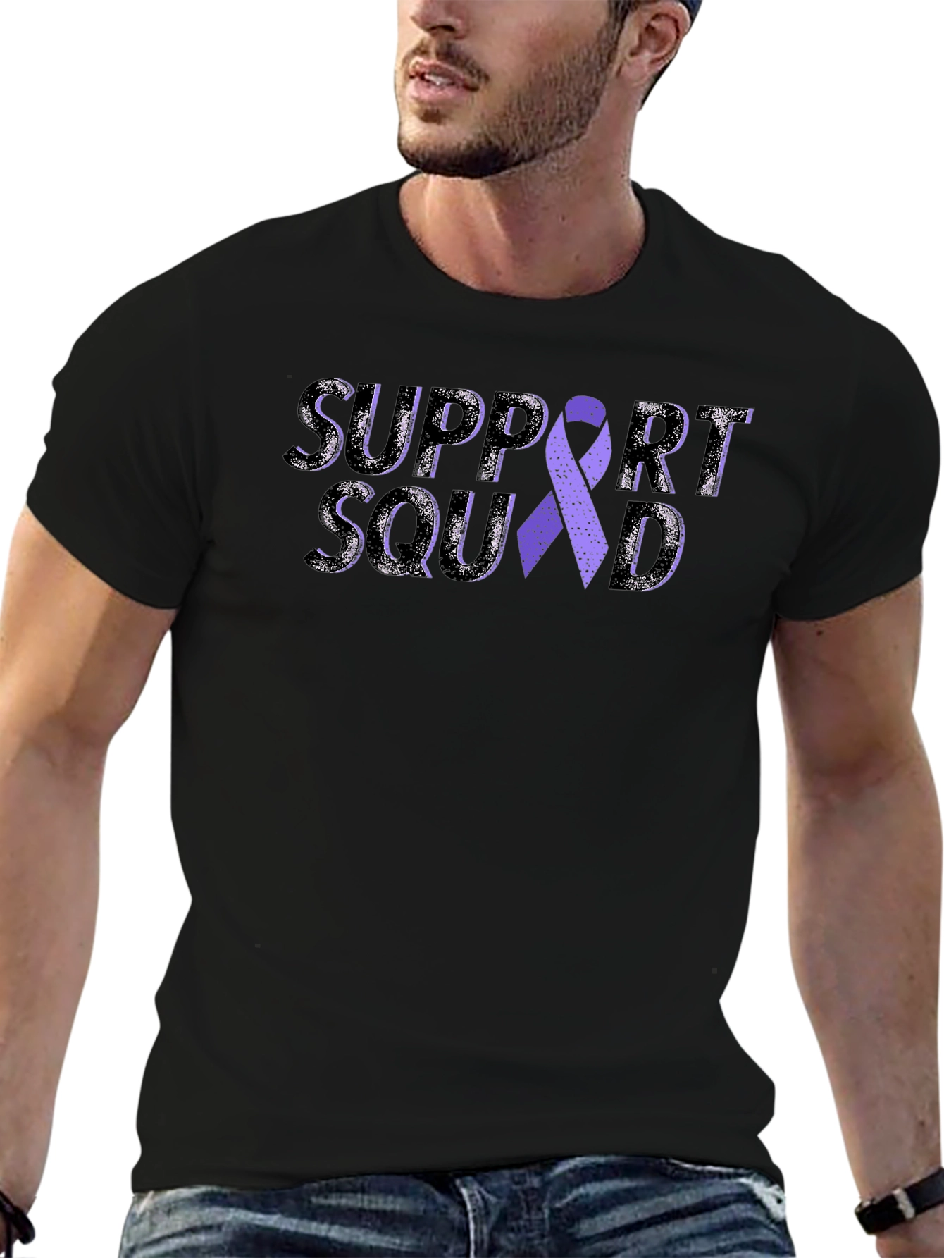Support Squad Awareness Ribbon T-Shirt