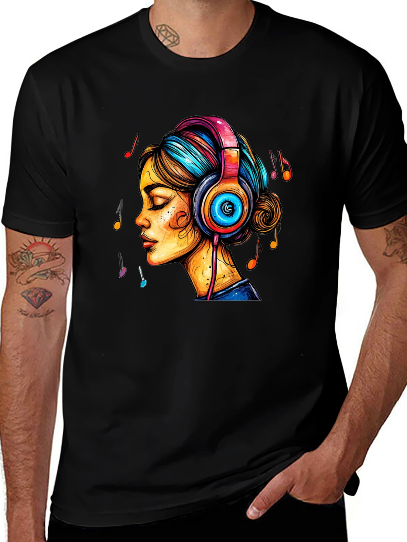 Music Lover Graphic T-Shirt