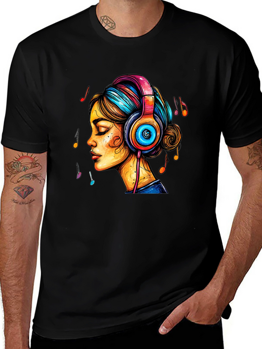 Music Lover Graphic T-Shirt