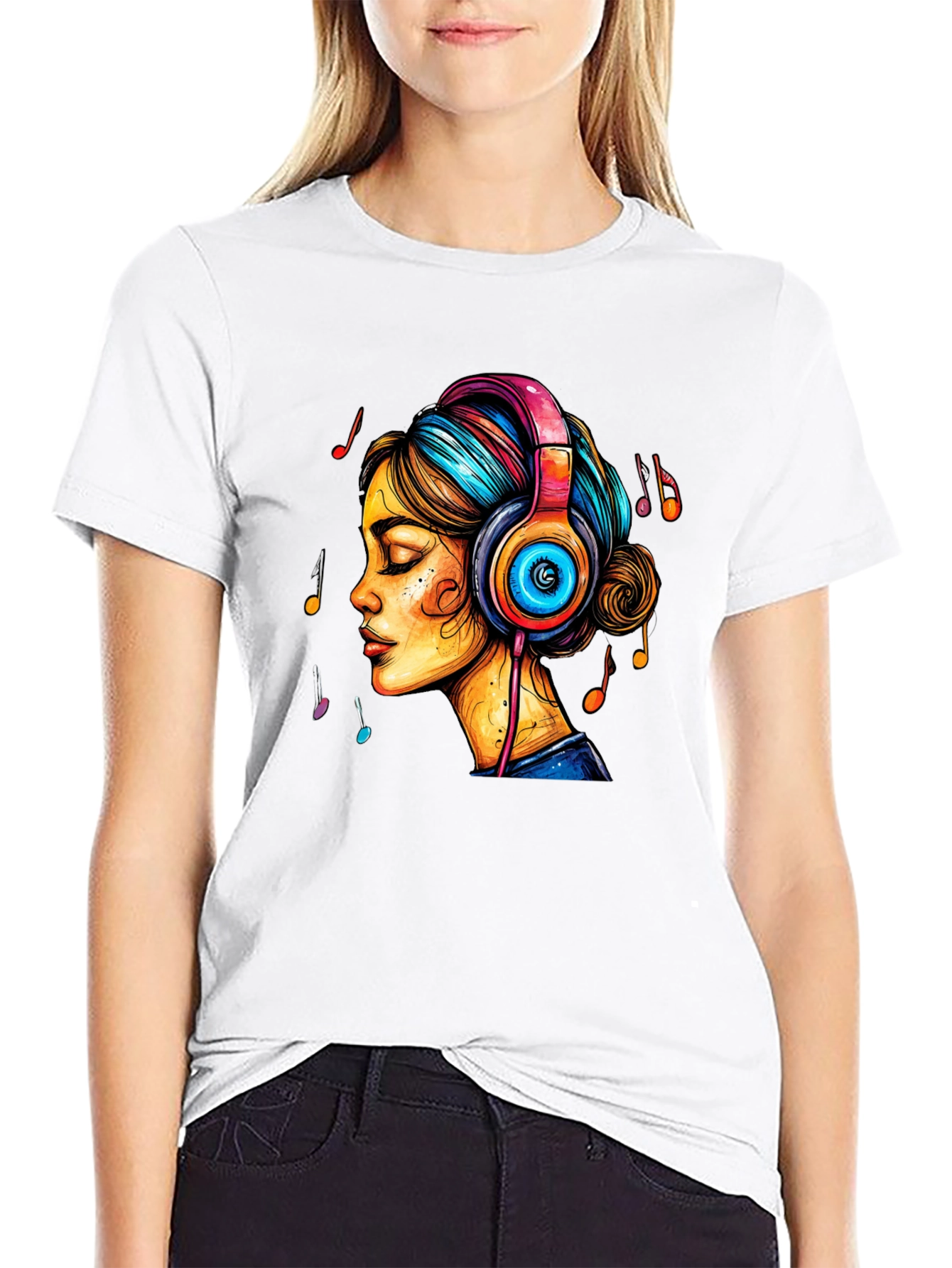 Music Lover Graphic T-Shirt
