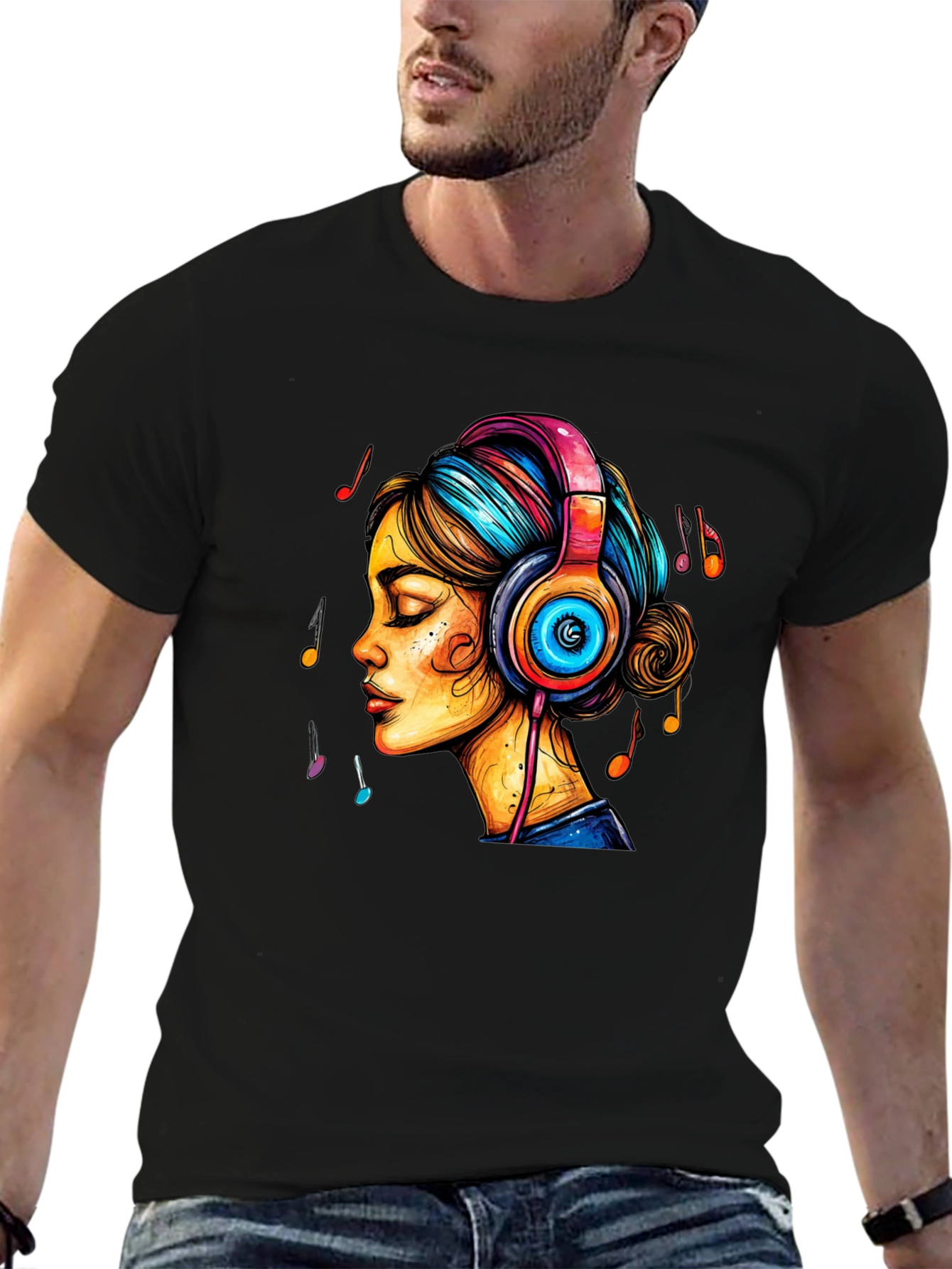 Music Lover Graphic T-Shirt