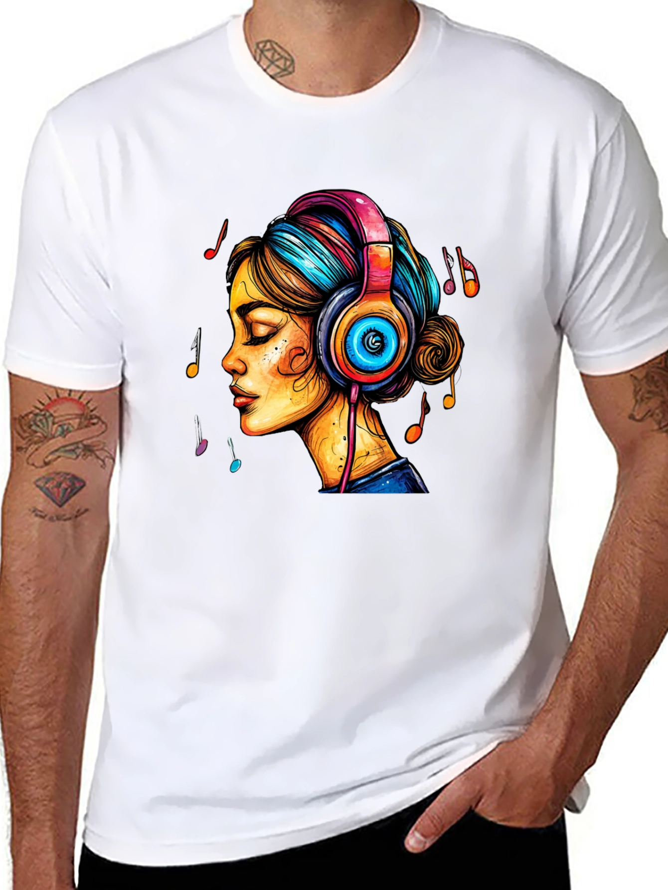 Music Lover Graphic T-Shirt