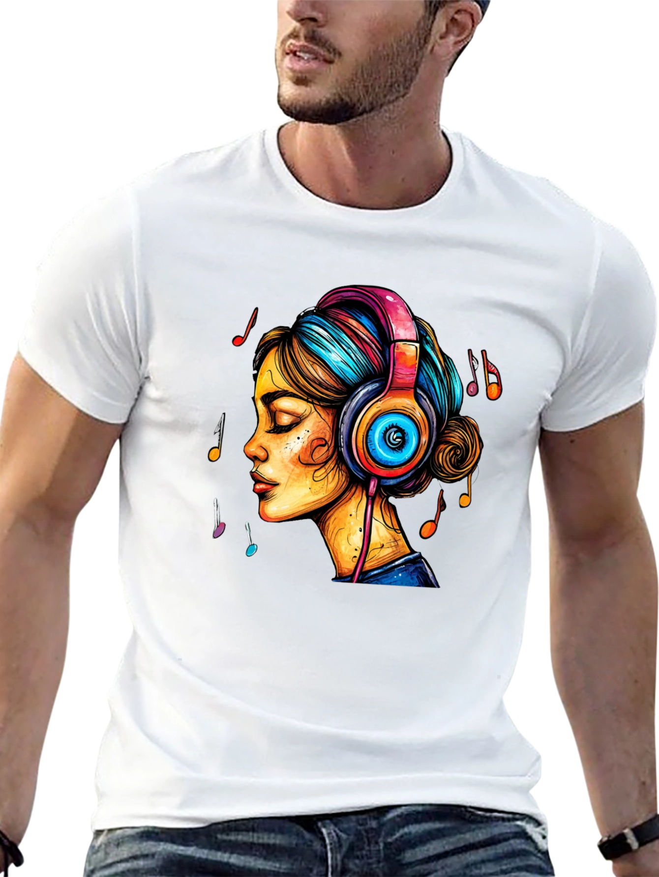 Music Lover Graphic T-Shirt