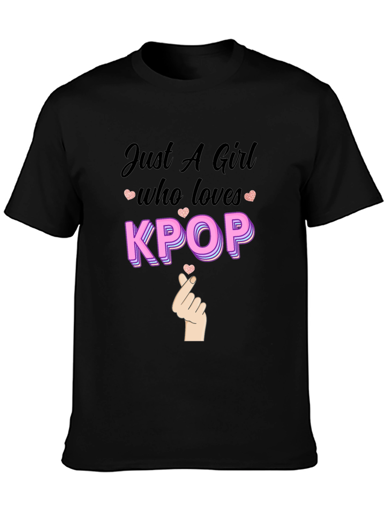 Just A Girl Who Loves Kpop T-Shirt