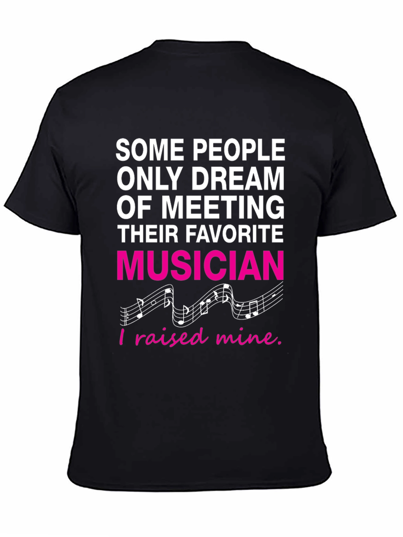 Proud Parent Musician Graphic T-Shirt