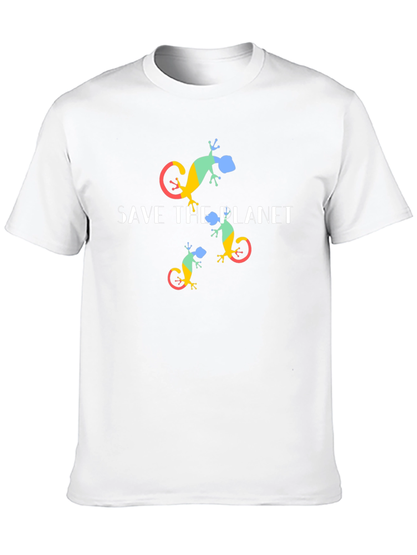 Save the Planet Lizard Graphic Tee