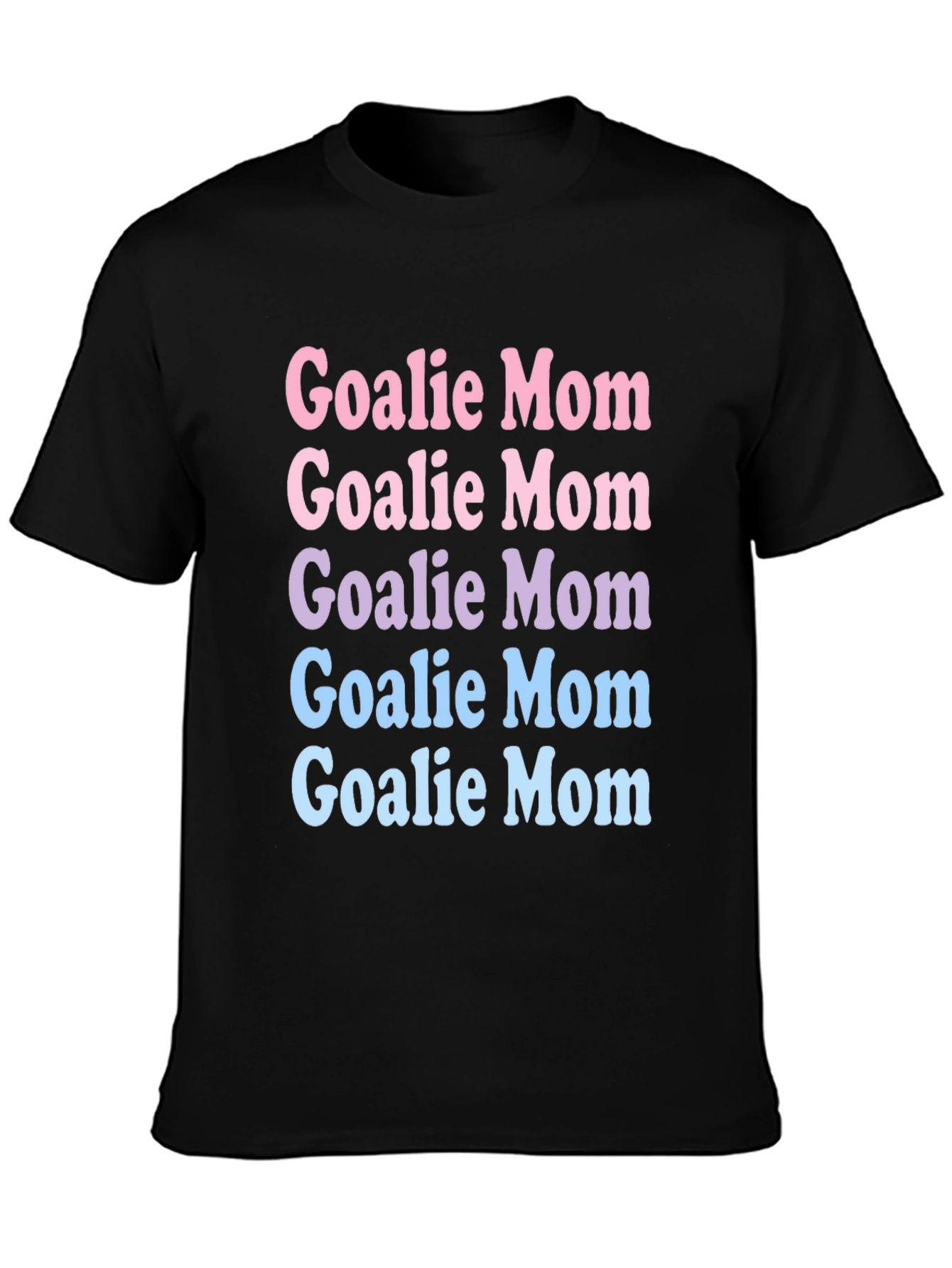 Goalie Mom Gradient T-Shirt