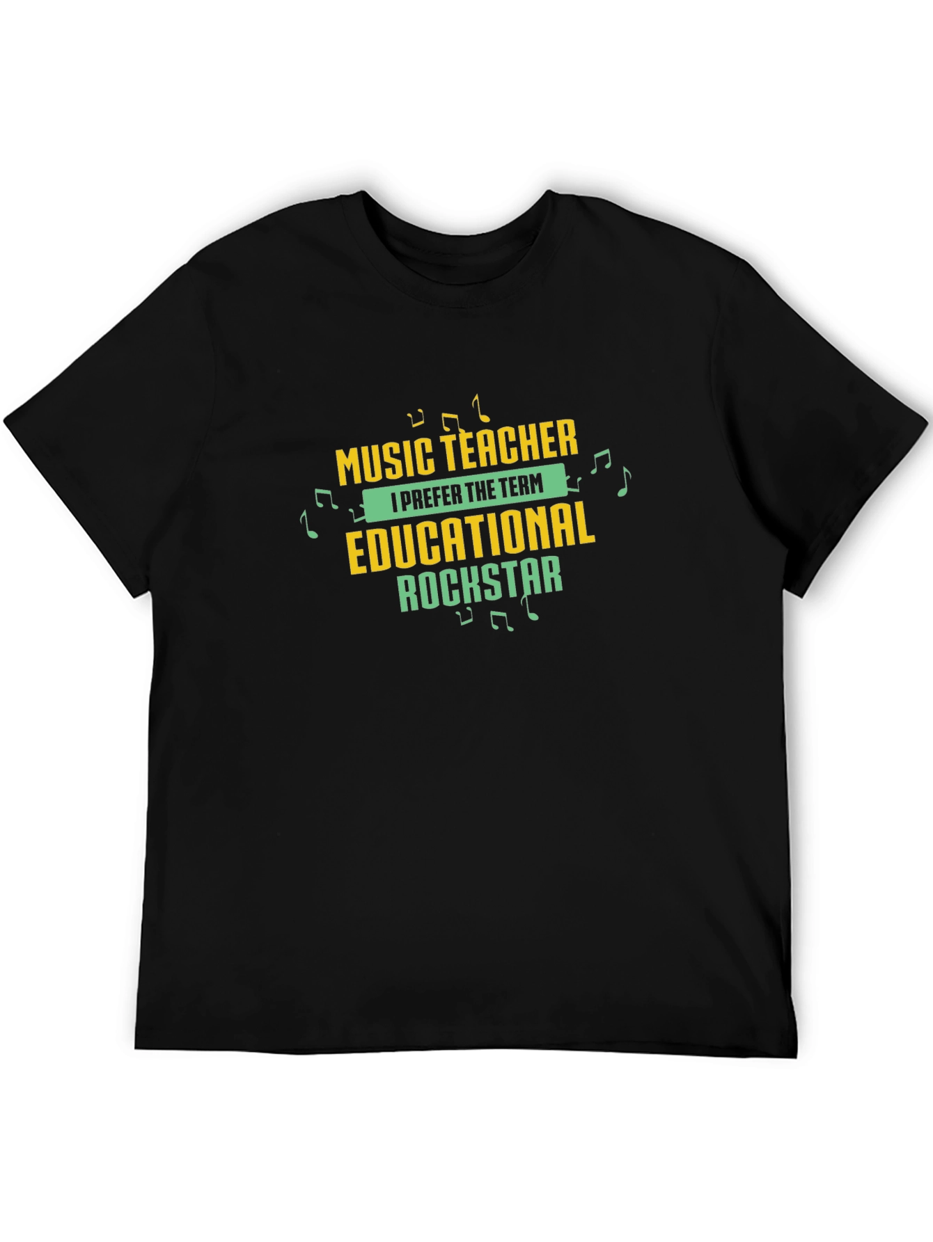 Music Teacher Educational Rockstar Graphic Tee