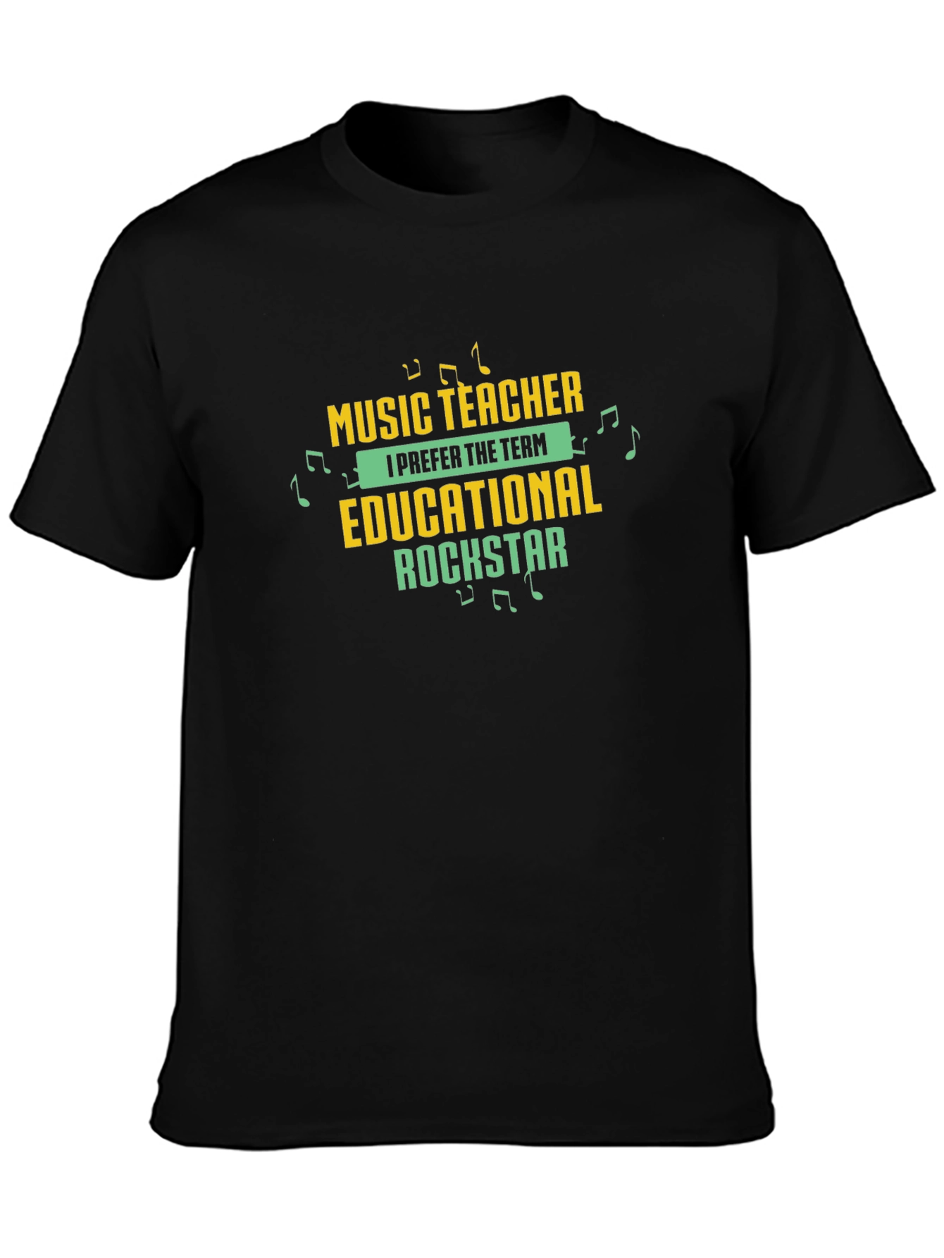 Music Teacher Educational Rockstar Graphic Tee