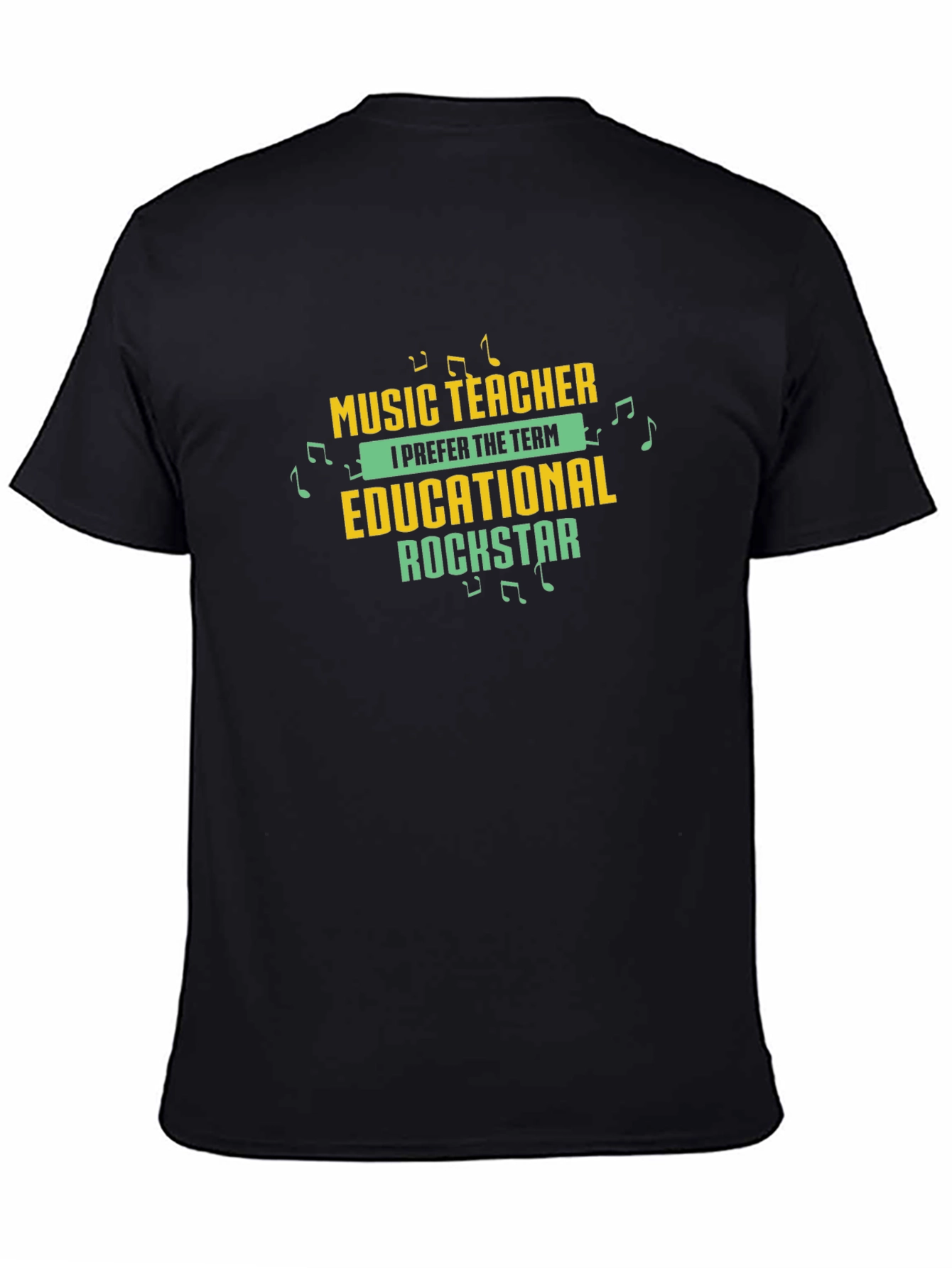 Music Teacher Educational Rockstar Graphic Tee