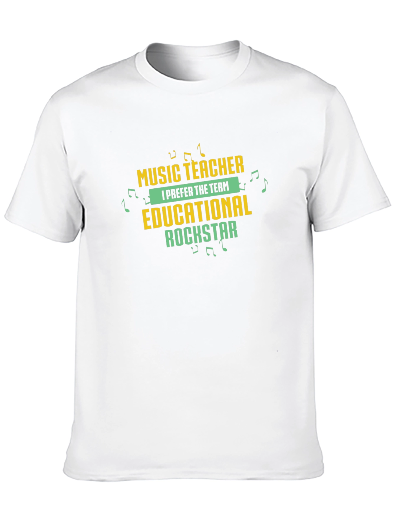Music Teacher Educational Rockstar Graphic Tee