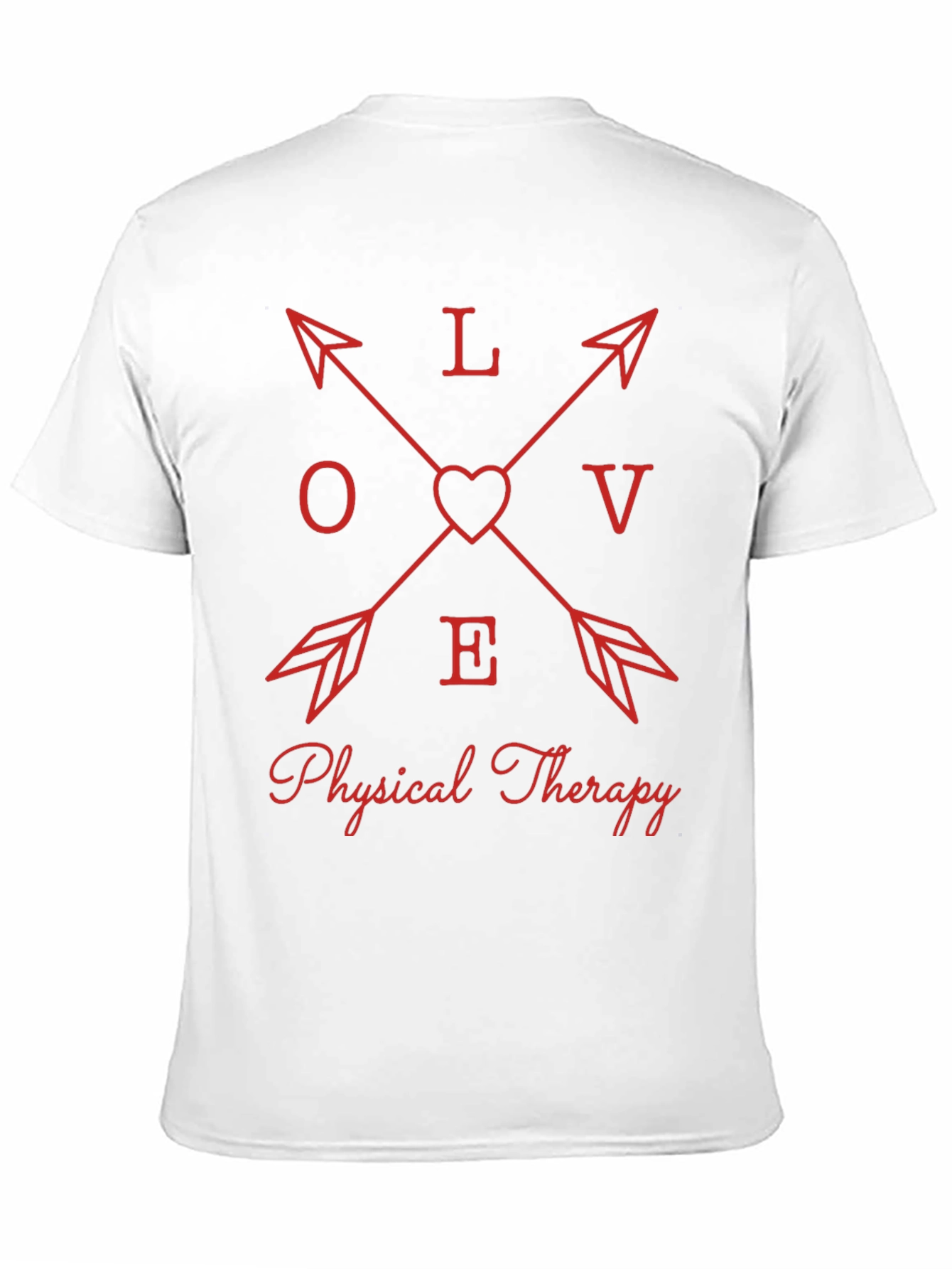 Love Physical Therapy Arrow T-Shirt