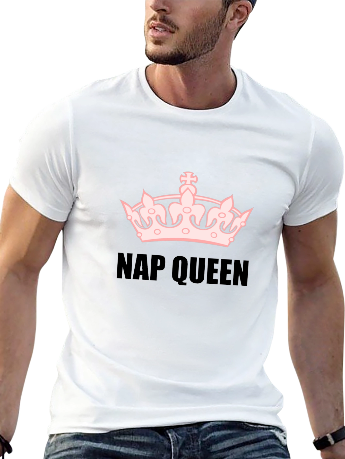 Nap Queen Graphic T-Shirt - Black