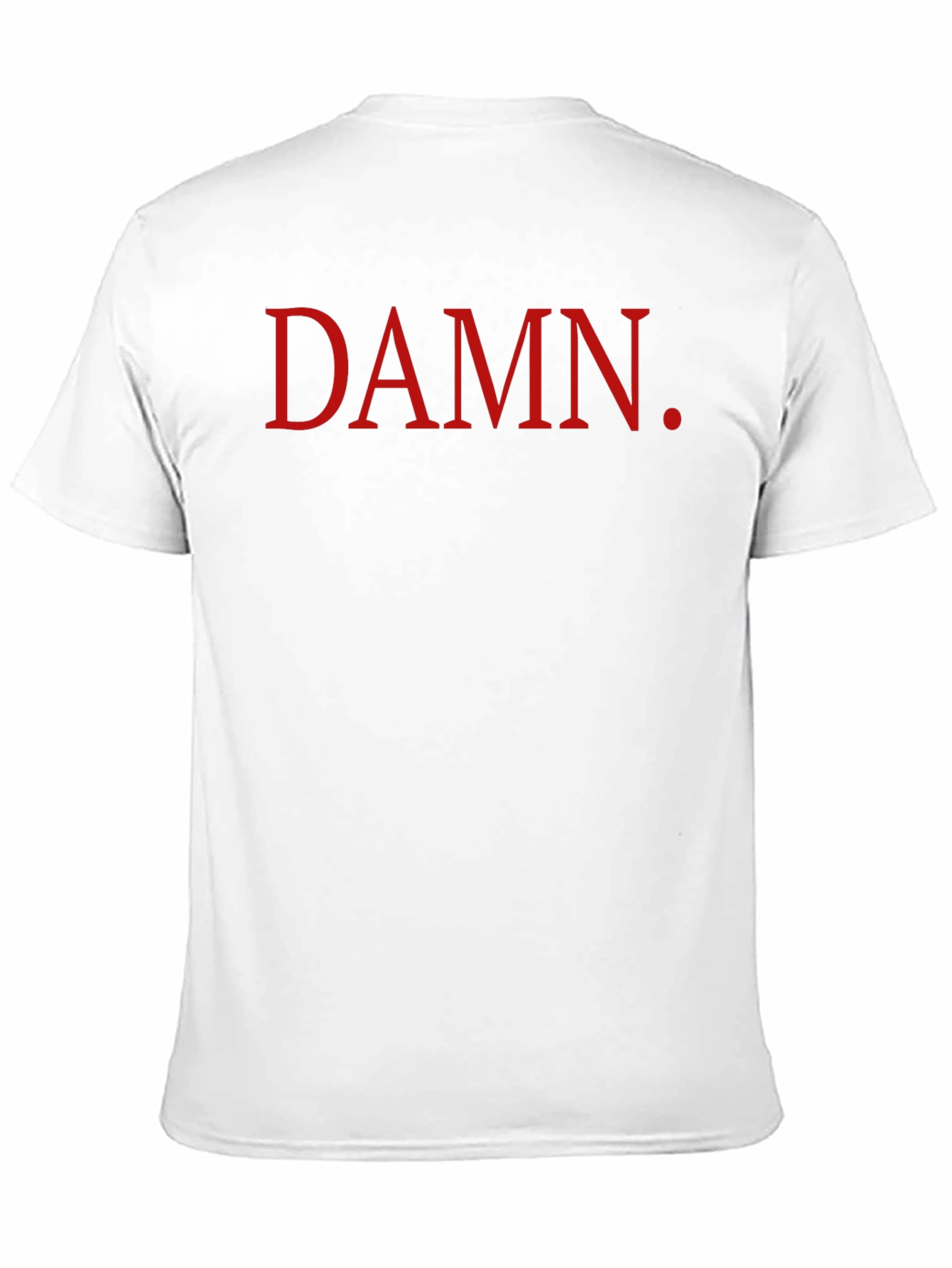 DAMN. Graphic Tee - Black Casual T-Shirt