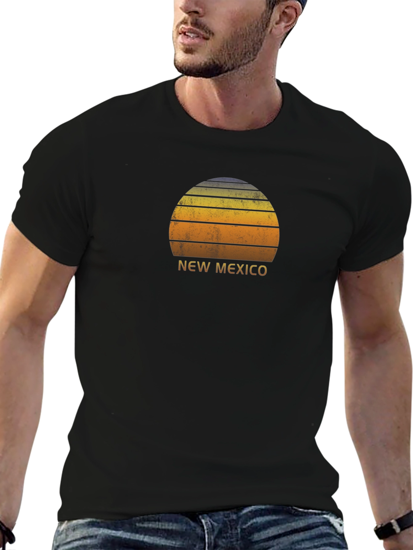 Retro New Mexico Sunset T-Shirt