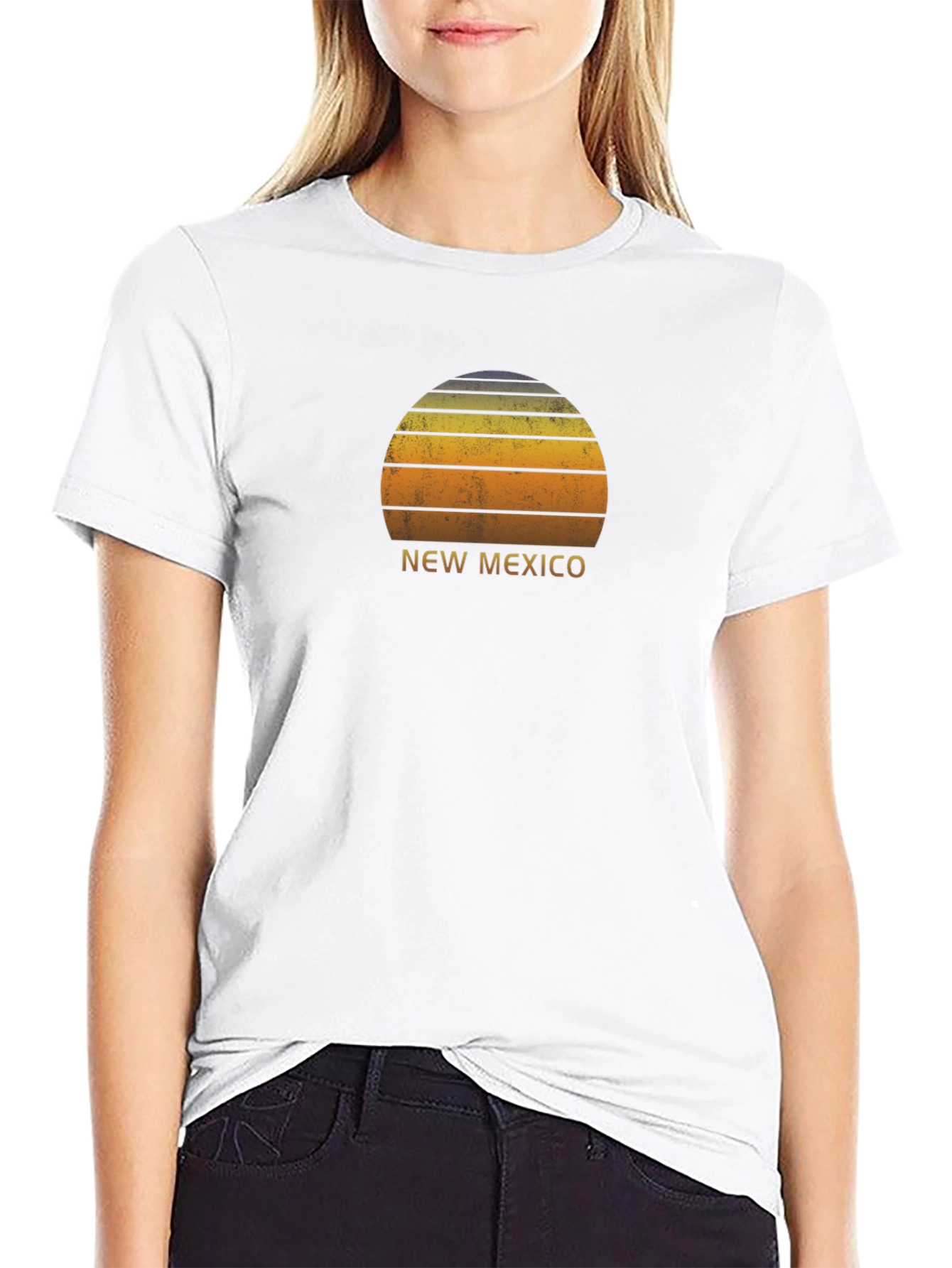Retro New Mexico Sunset T-Shirt