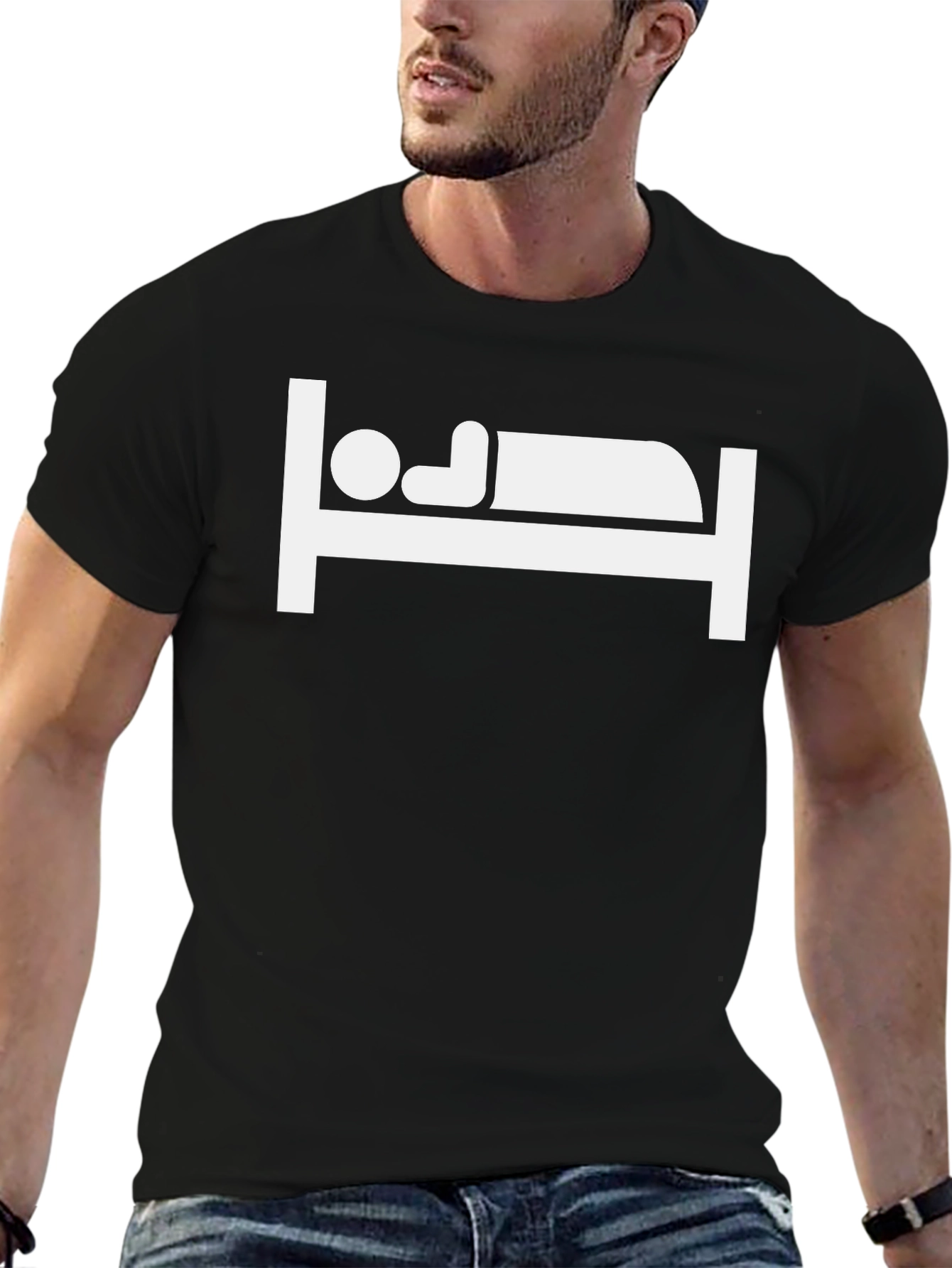 Relax Sleep T-Shirt - Black