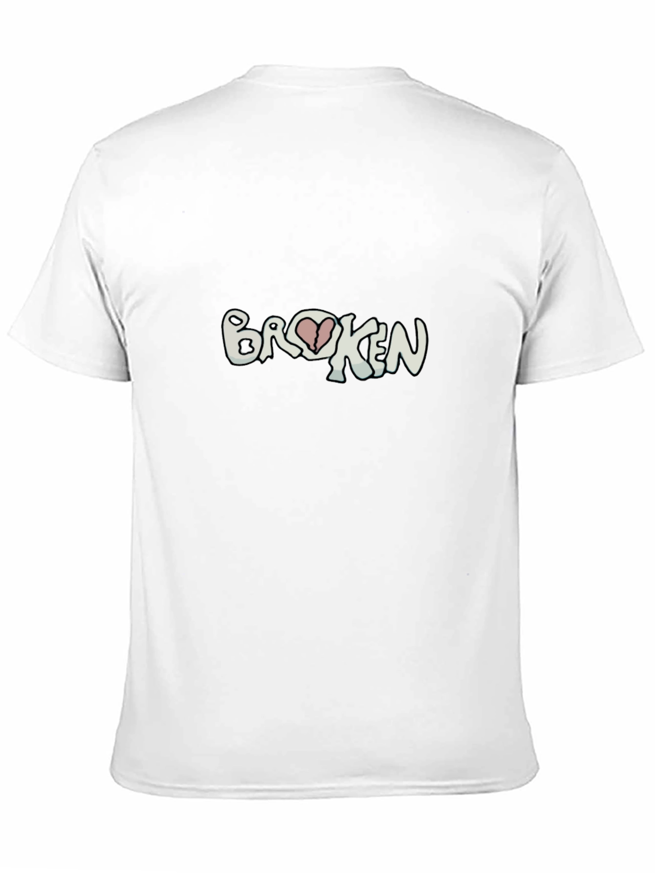 Broken Heart Graphic Tee - Casual Comfort