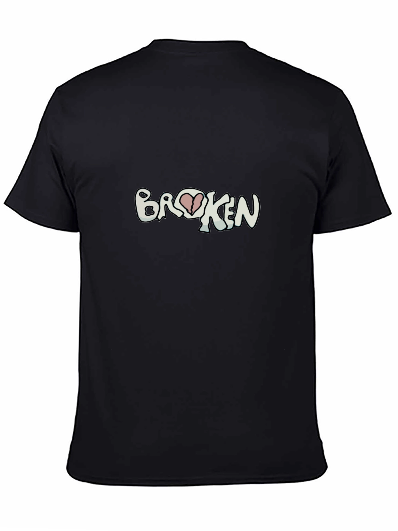 Broken Heart Graphic Tee - Casual Comfort