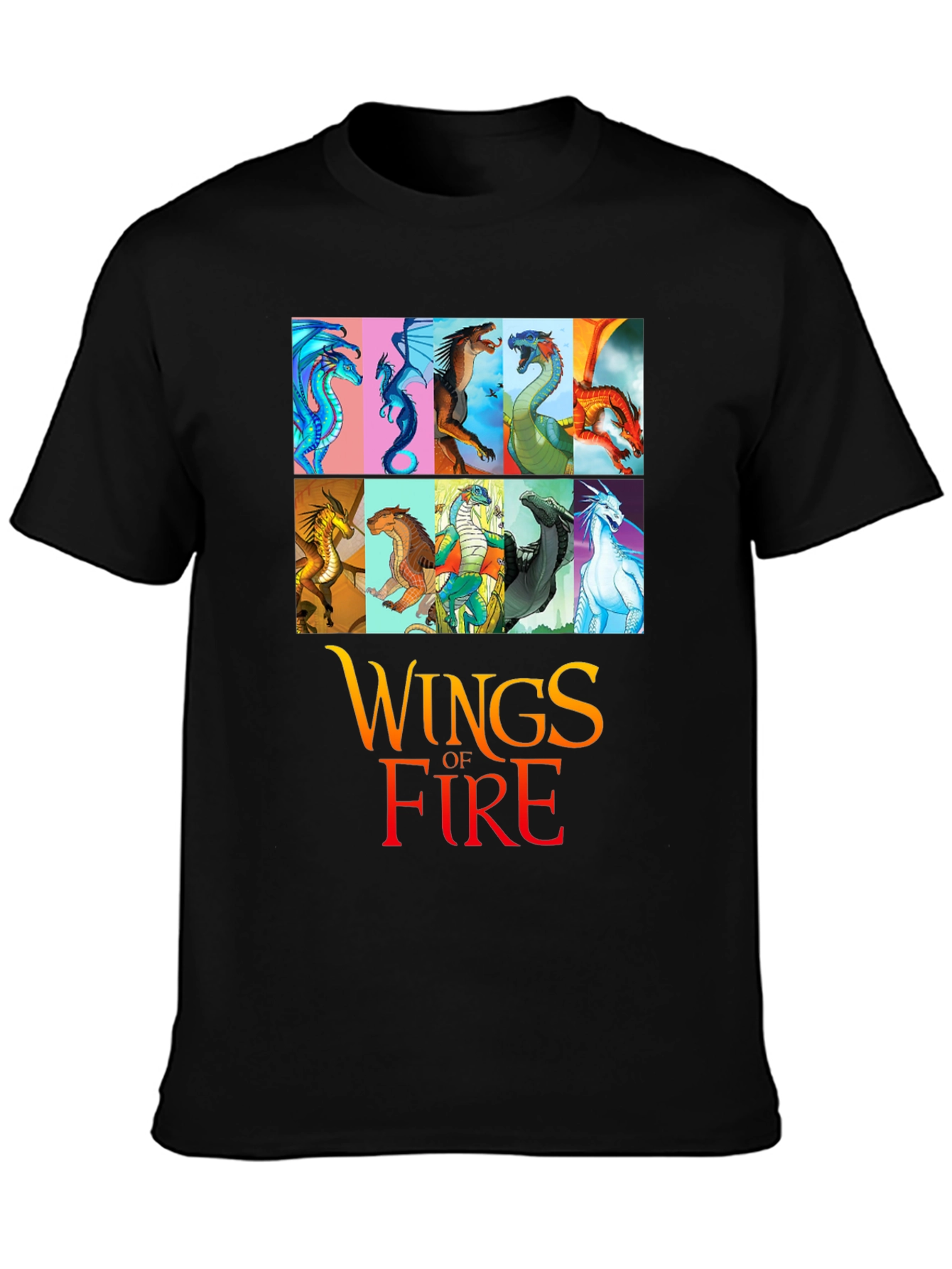 Wings of Fire T-Shirt - Dragon Graphic Tee