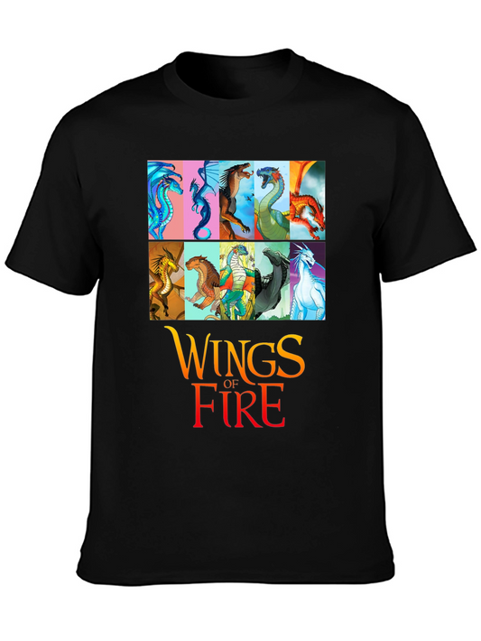 Wings of Fire T-Shirt - Dragon Graphic Tee