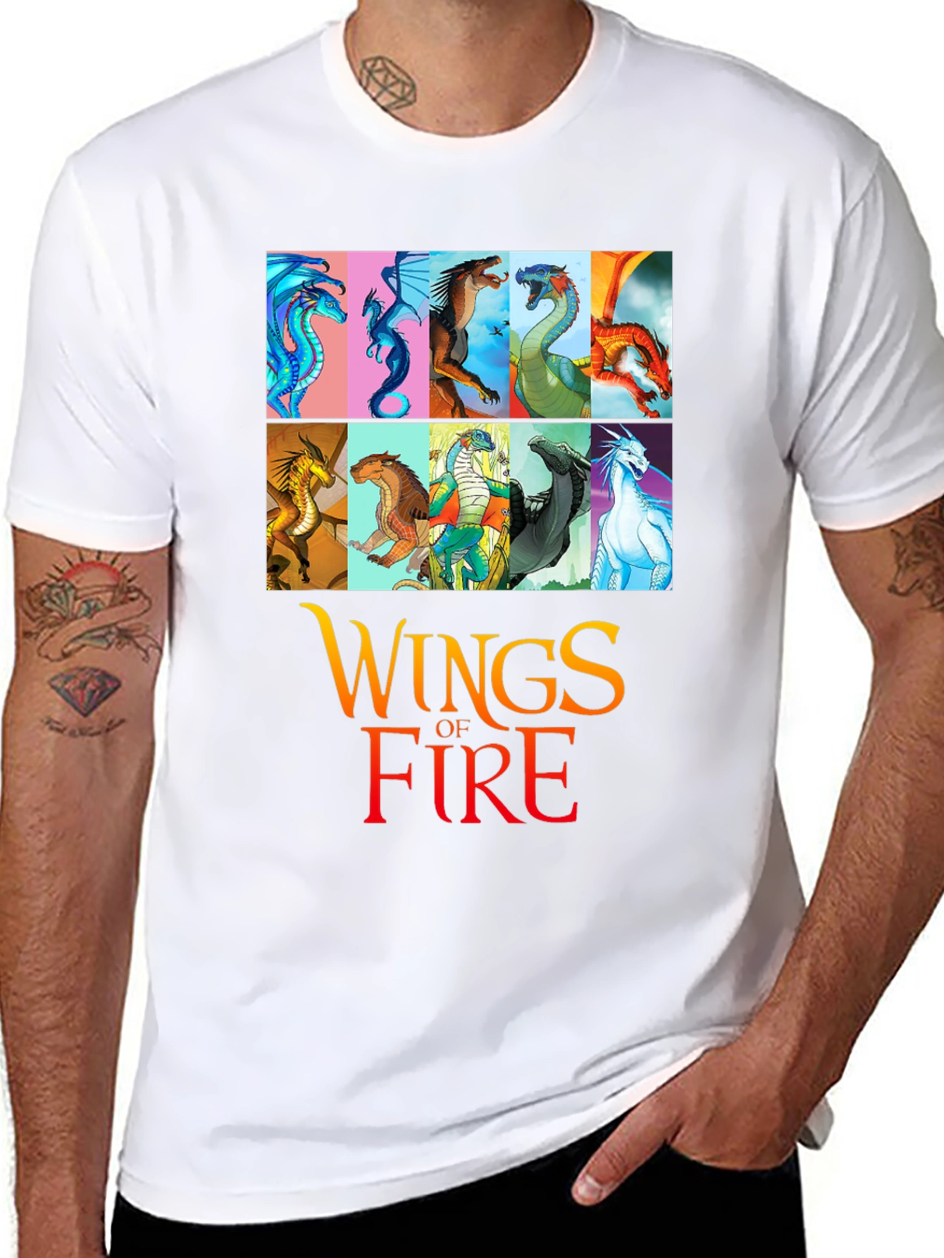 Wings of Fire T-Shirt - Dragon Graphic Tee