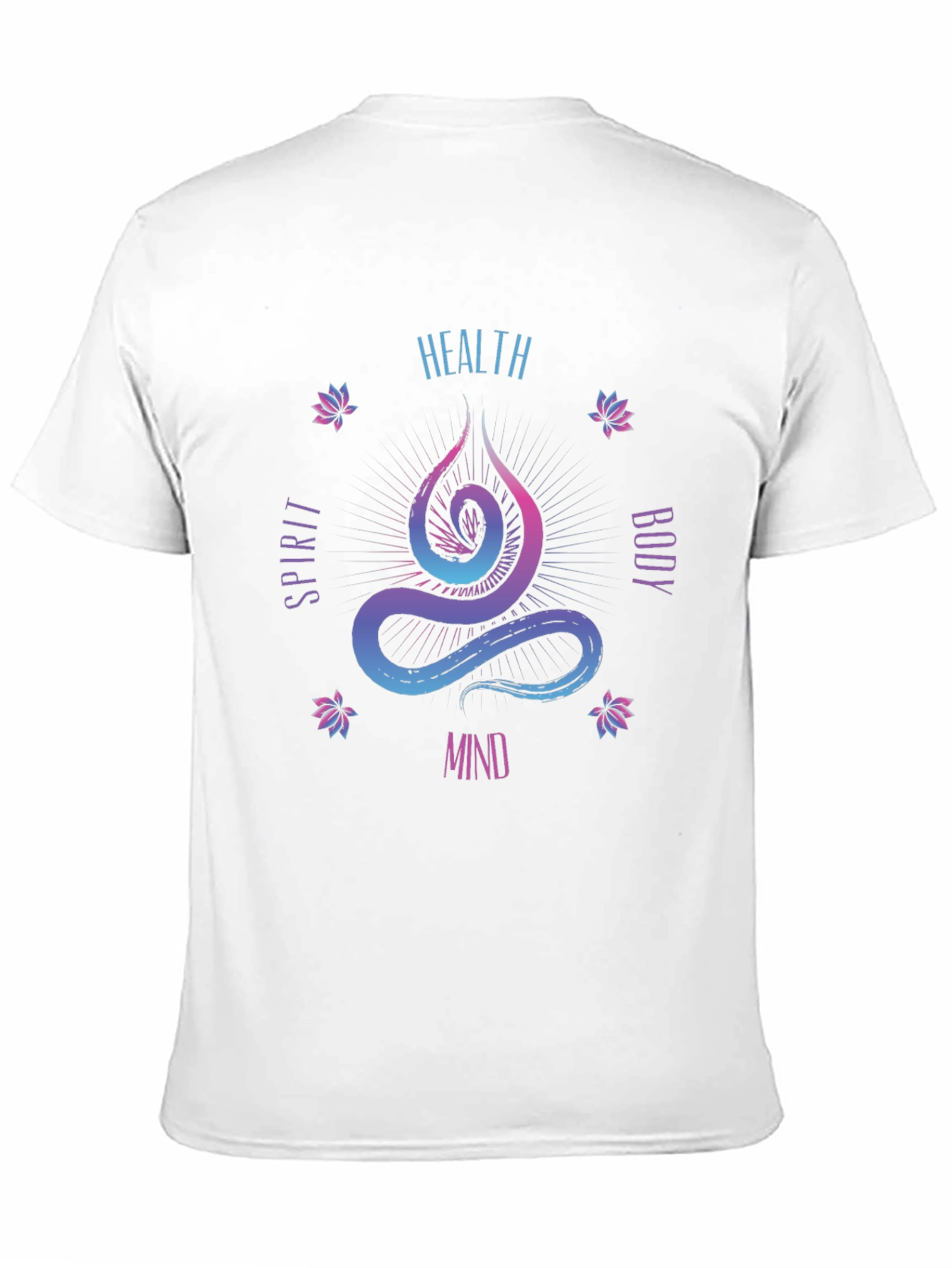 Health Spirit Body Mind Graphic Tee