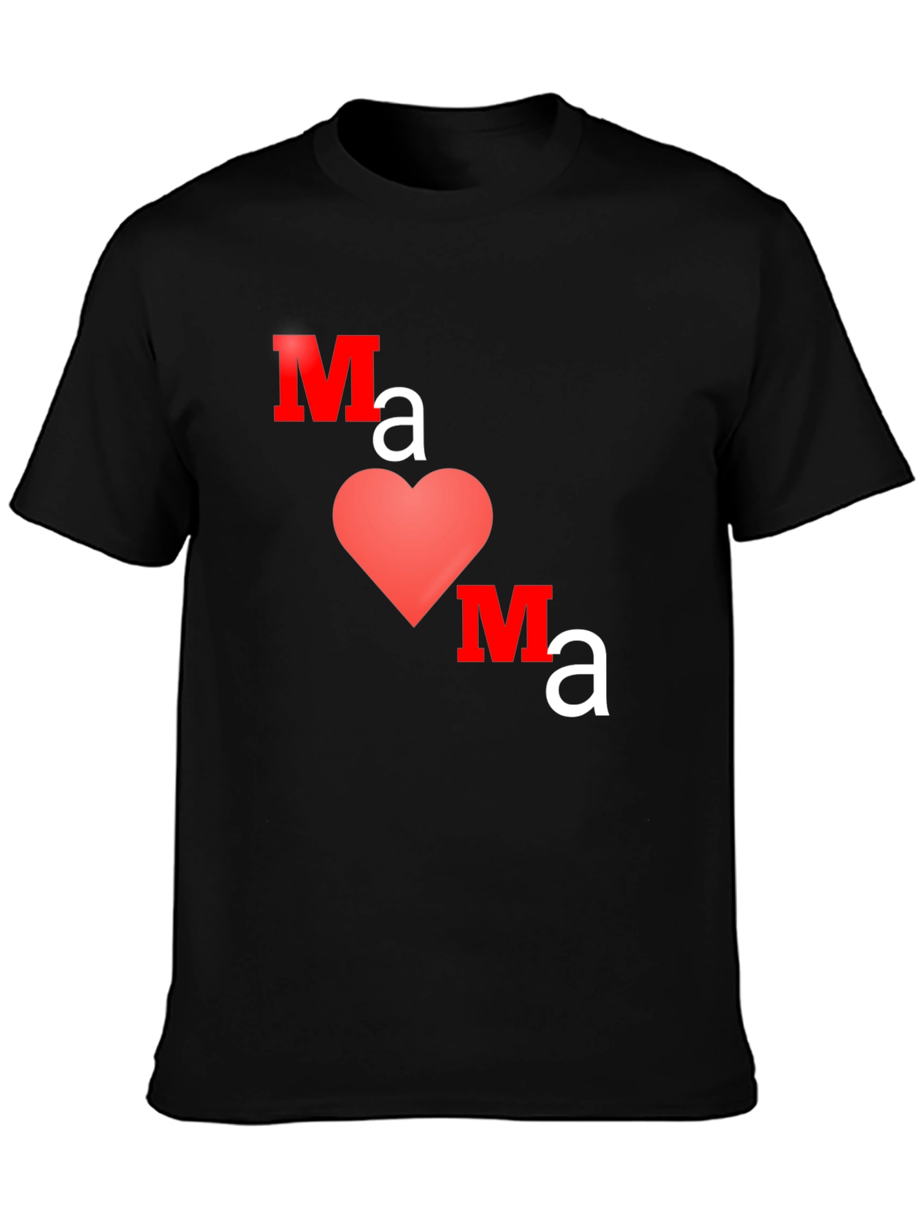 Mama Heart Graphic Tee - Trendy Mothers Day Gift