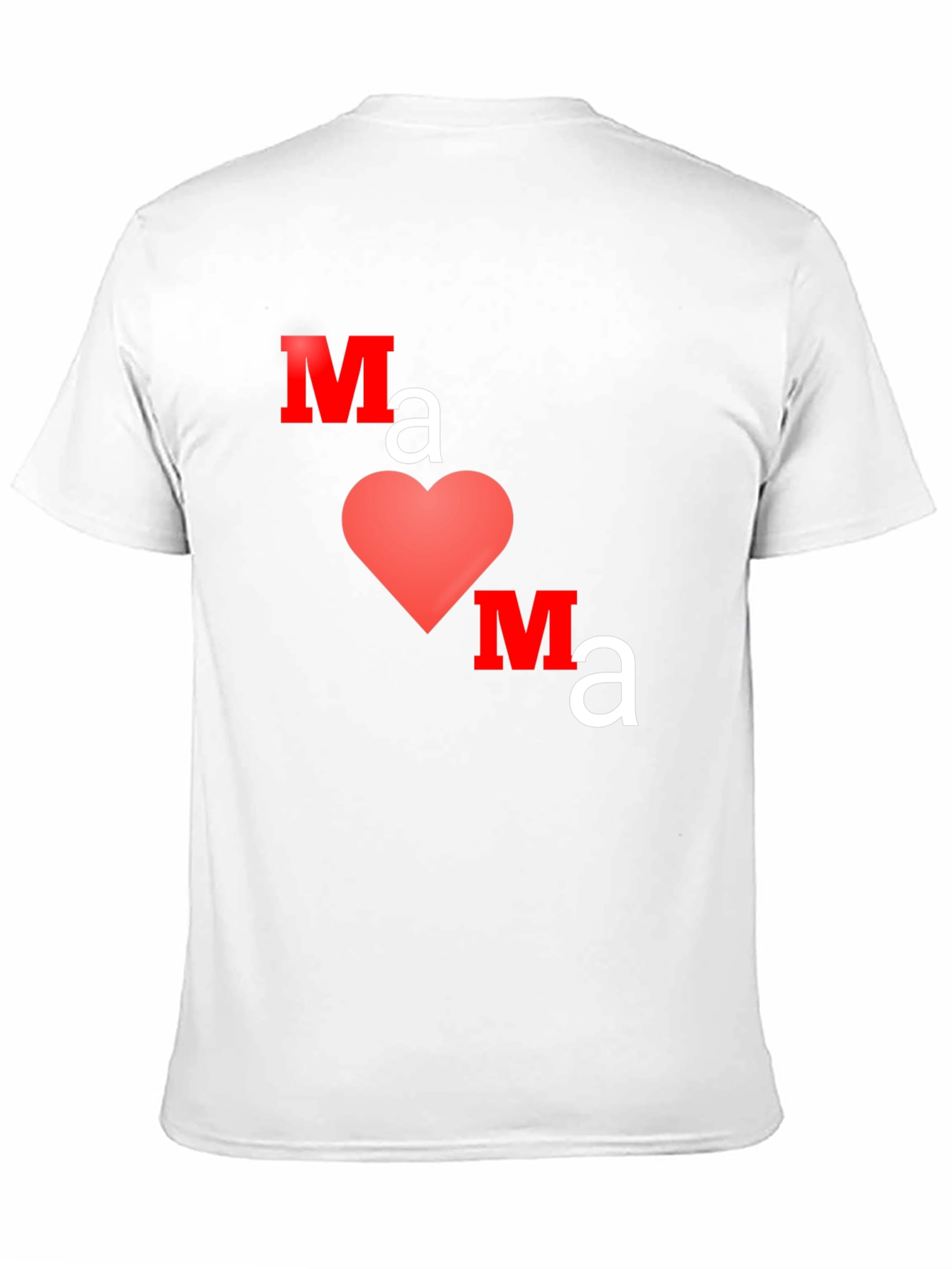 Mama Heart Graphic Tee - Trendy Mothers Day Gift