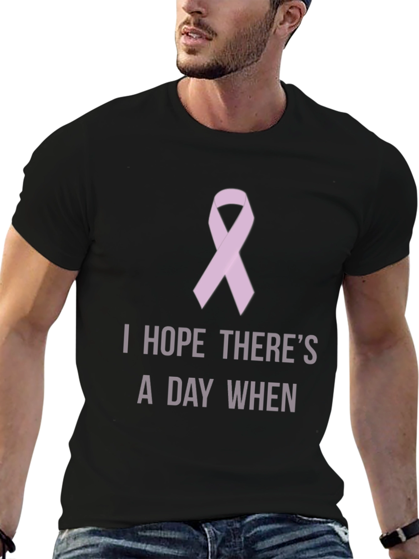 Hope Ribbon Tee - Cancer Awareness T-Shirt