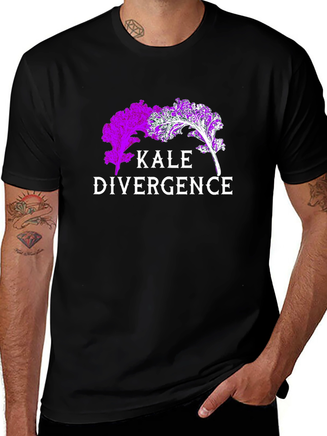 Kale Divergence Graphic T-Shirt
