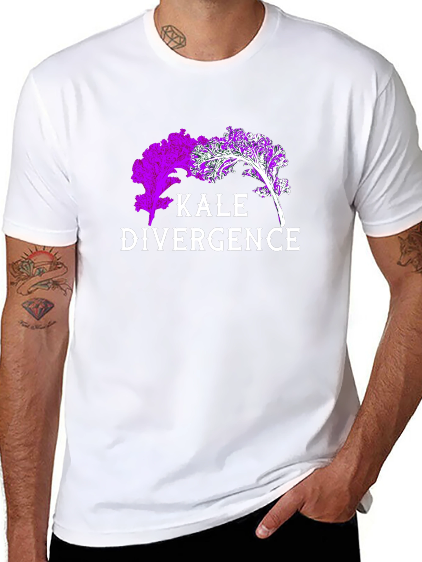 Kale Divergence Graphic T-Shirt