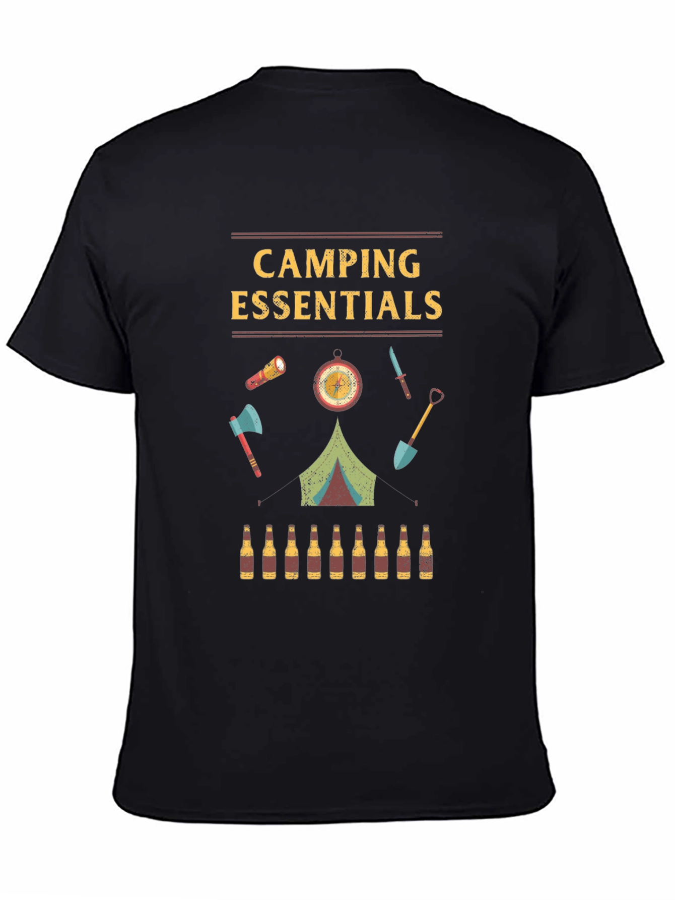 Camping Essentials T-Shirt - For Outdoor Adventures
