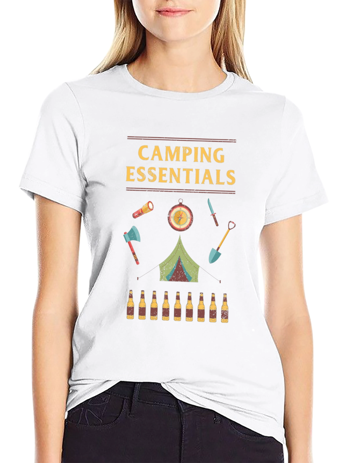Camping Essentials T-Shirt - For Outdoor Adventures