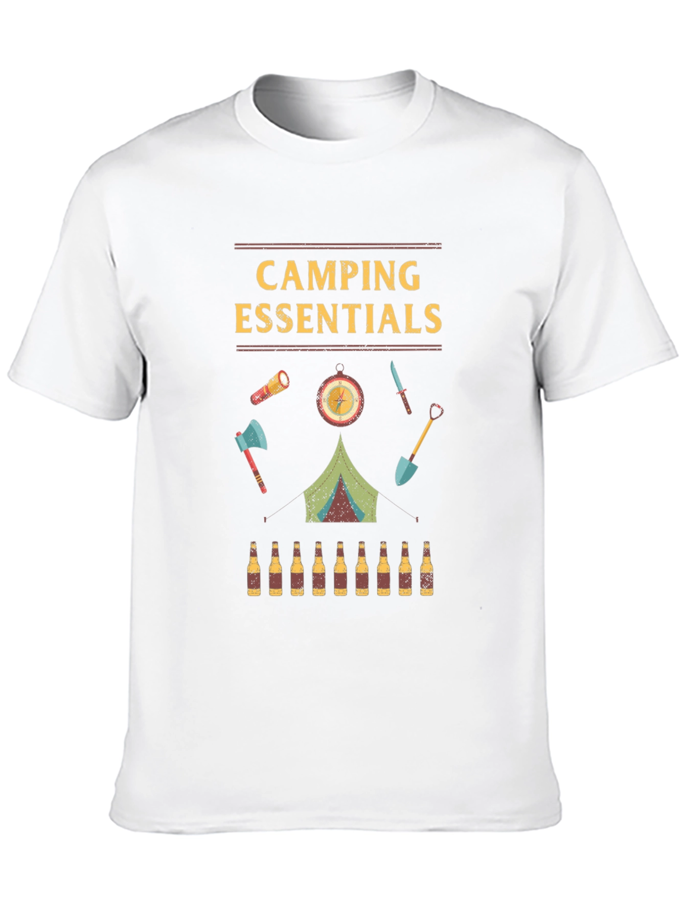 Camping Essentials T-Shirt - For Outdoor Adventures