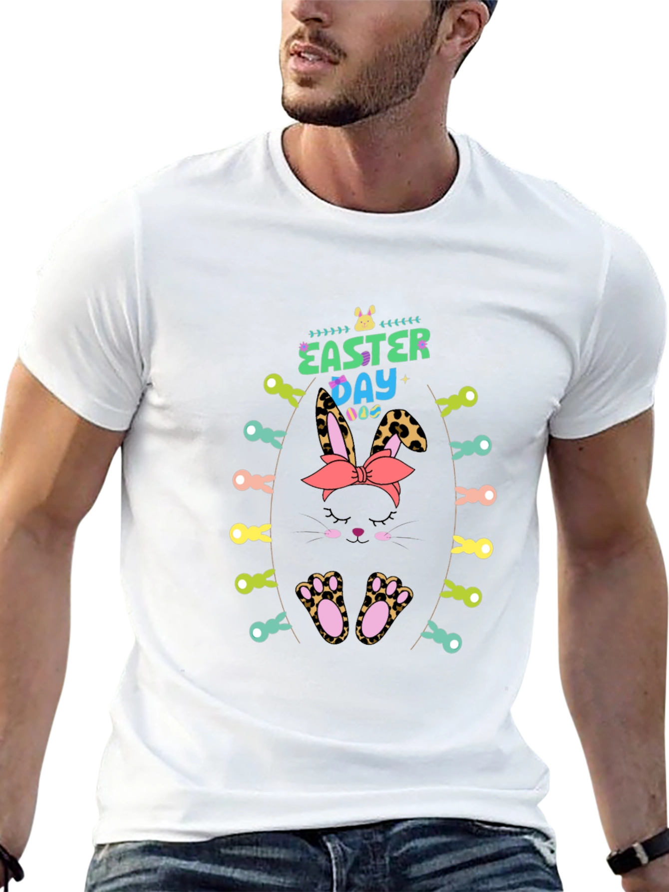Easter Day Bunny T-Shirt - Unisex