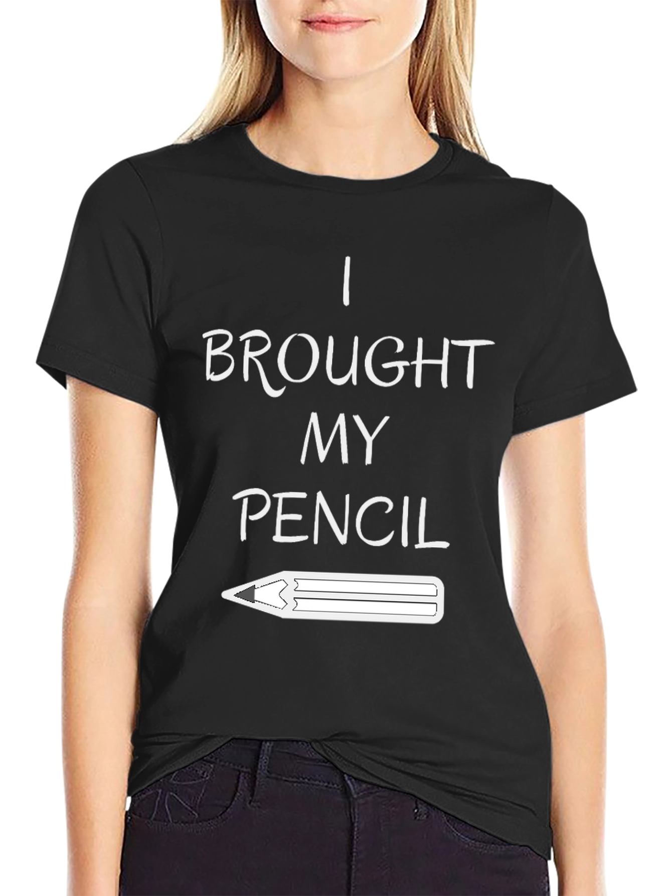 I Brought My Pencil Graphic Tee