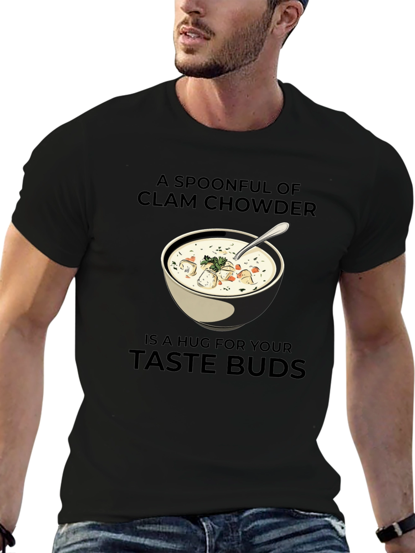 Clam Chowder T-Shirt: A Spoonful of Comfort Food